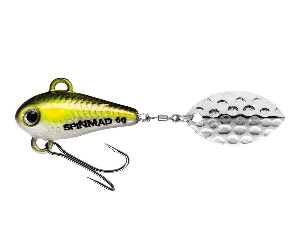 SpinMad Kunstköder SpinMad Originals 6g Spinjig, (SpinMad Originals 6 g, 1-St. SpinMad Originals 6 g), Effektiver Lauf, Exzellente Verarbeitung