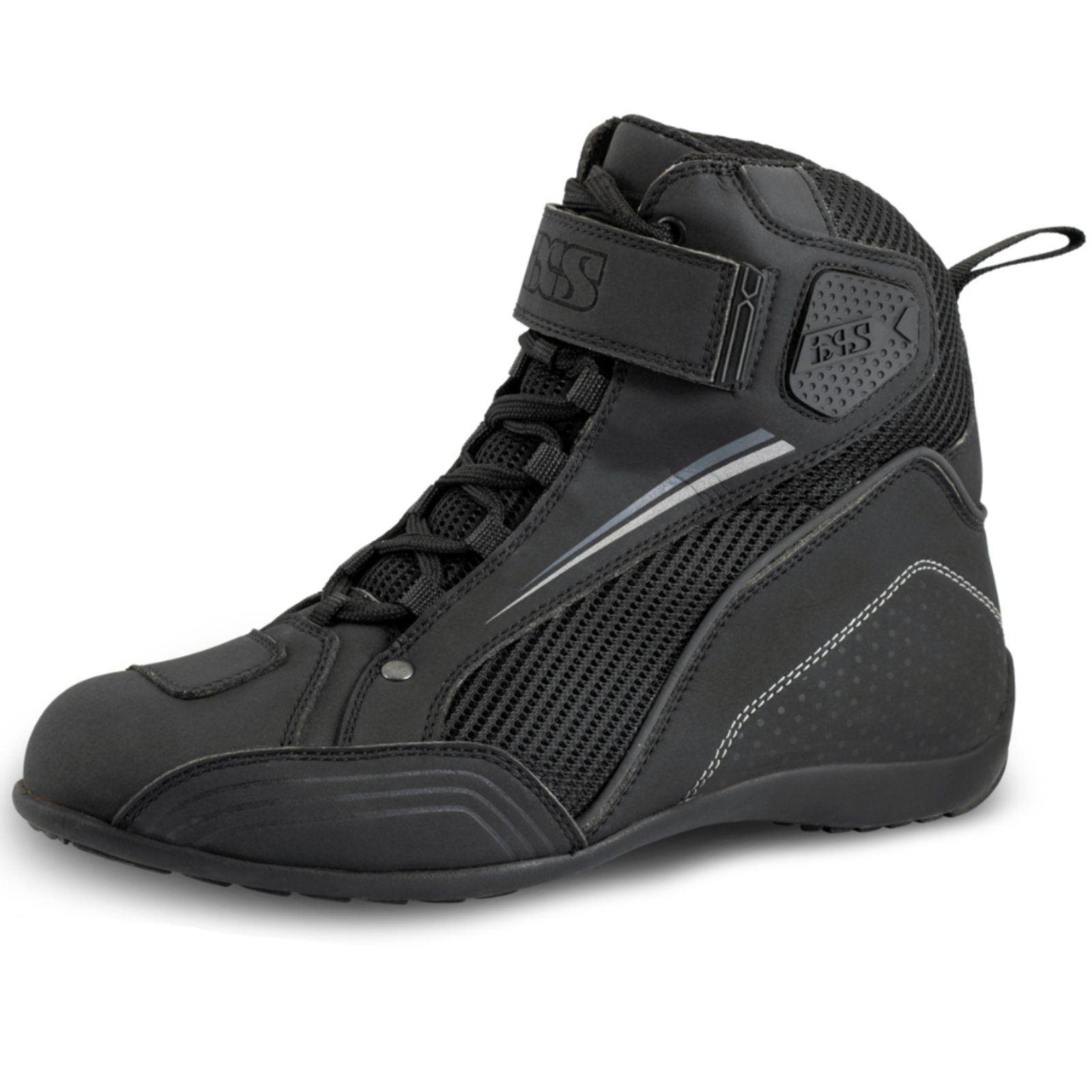 IXS iXS Breeze 2.0 Motorradschuhe schwarz 43 Motorradstiefel (Packung, Antistatische und Öl- und Benzinfeste Sohle)