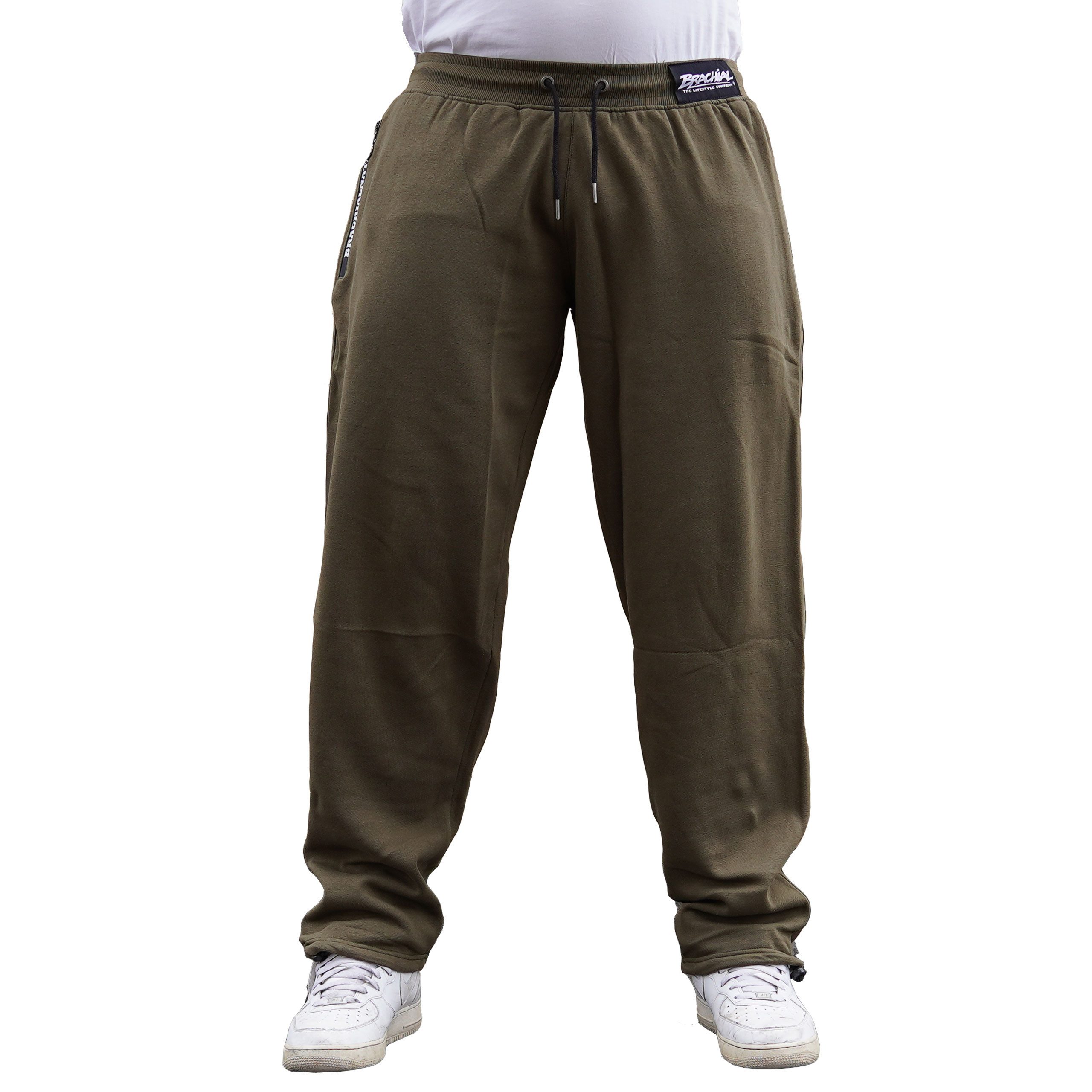 BRACHIAL THE LIFESTYLE COMPANY Sporthose Brachial Sporthose "Rude" military green