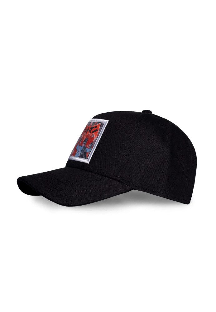 Baseball Cap „The Mandalorian“ – Offiziell Lizenziert, Aus 85% Polyacryl & 15% Baumwolle, Schwarz