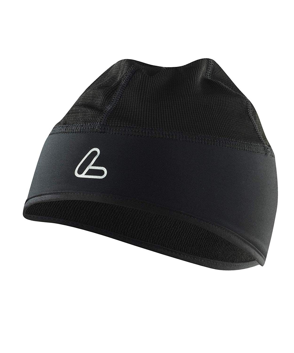 Löffler Fahrradhandschuhe Löffler Helm Unterziehmütze 21722 schwarz
