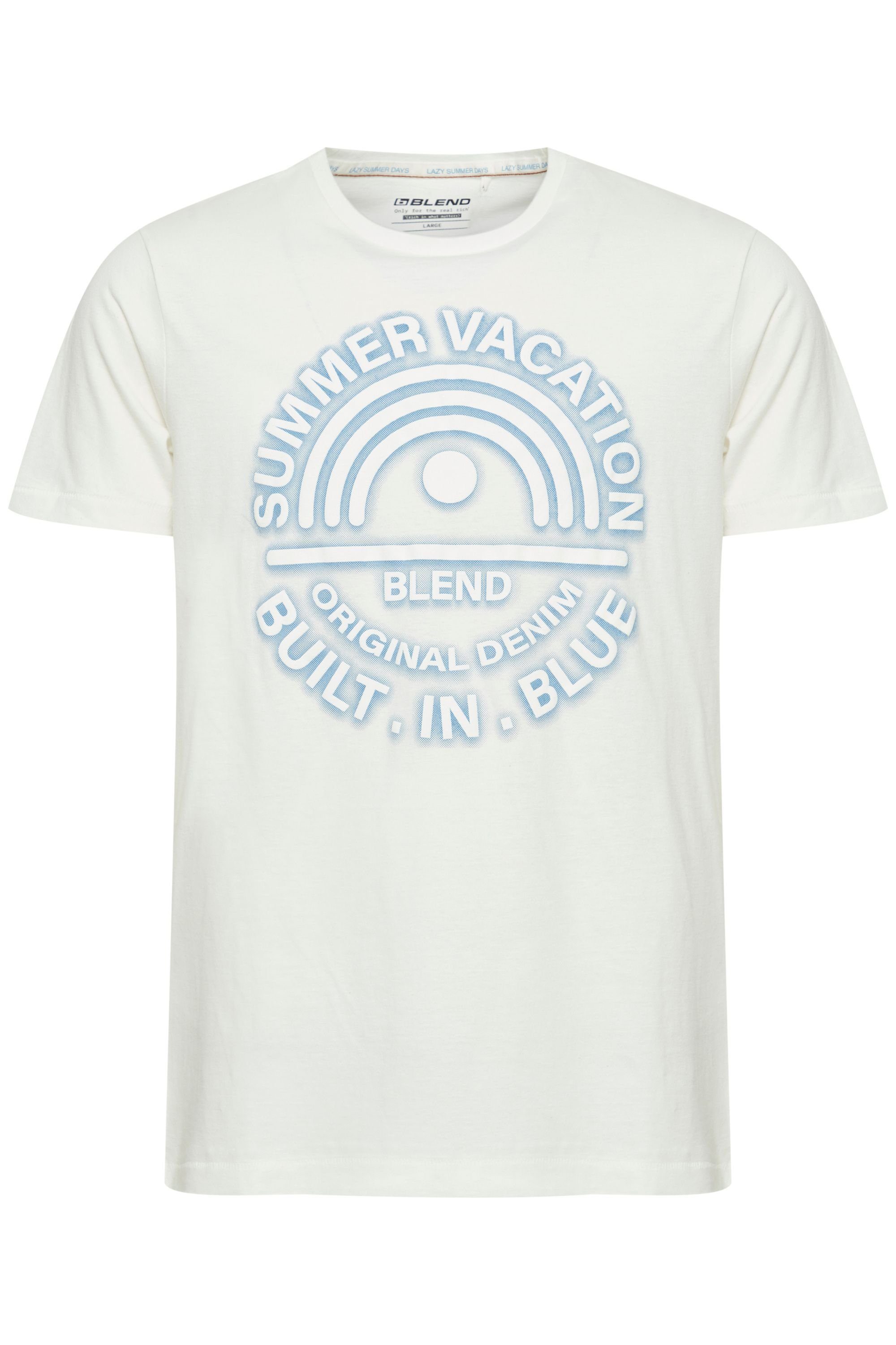 Blend T-Shirt BHTee Klassisches T-Shirt mit Rundhalsausschnitt