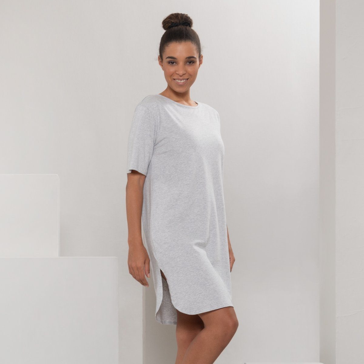LIVING CRAFTS Nachthemd BERIT GOTS zertifiziert