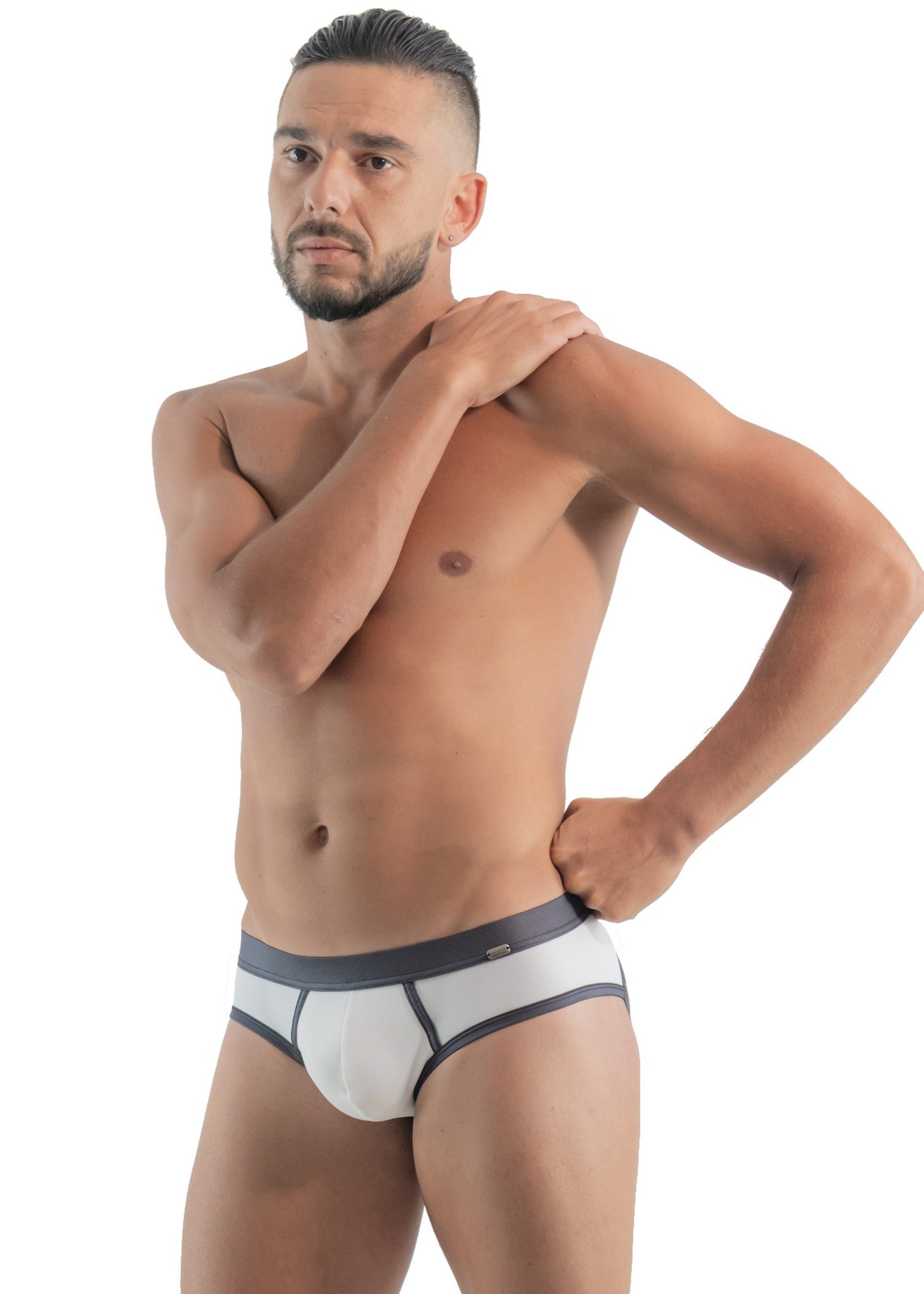 Geronimo String Erotic Mission Jock-Strap White (Jock-Strap, 1-St., glatt)