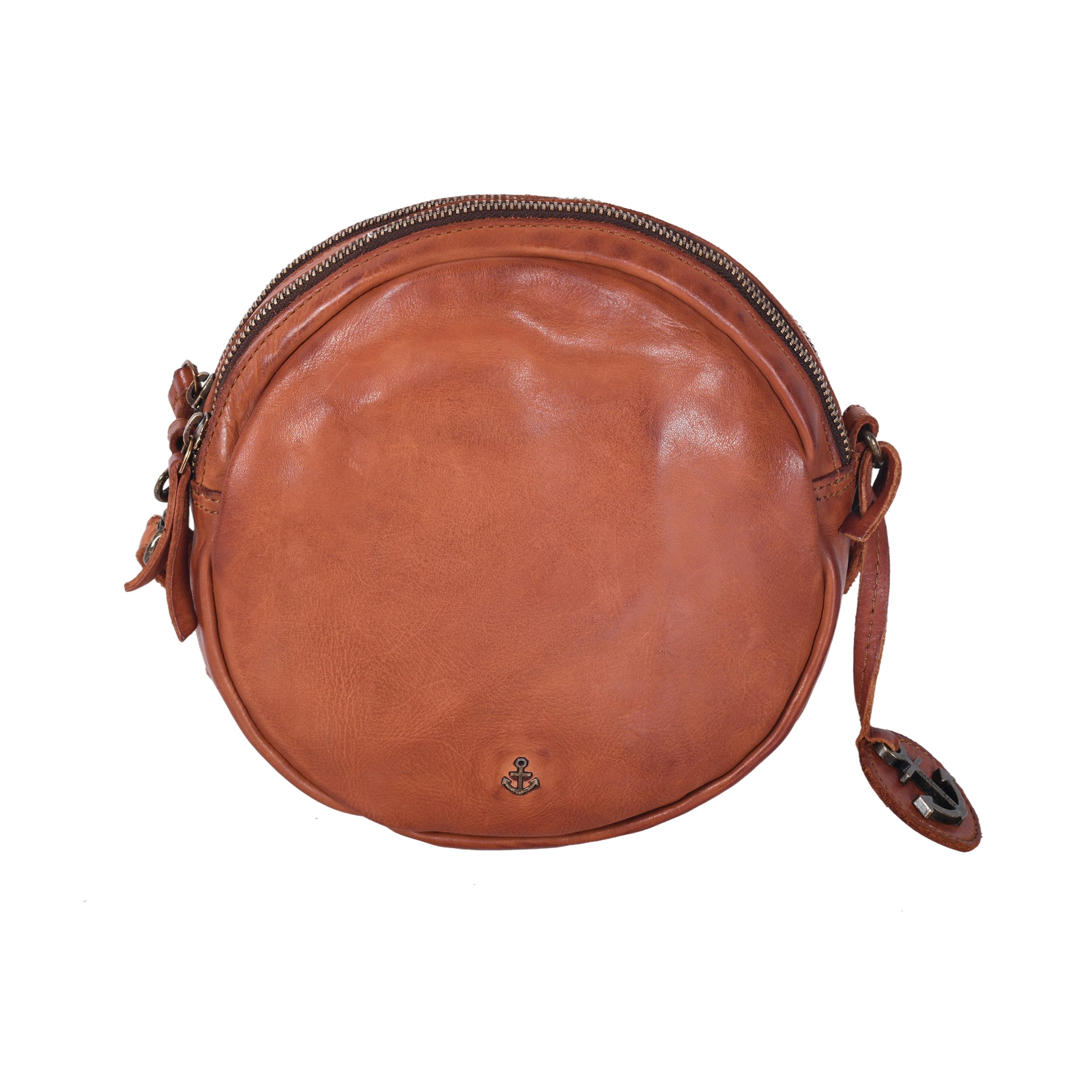 HARBOUR 2nd Umhängetasche Halima, Damen Handtasche, Tragetasche, Schultertasche mit Anker-Schmuckelement