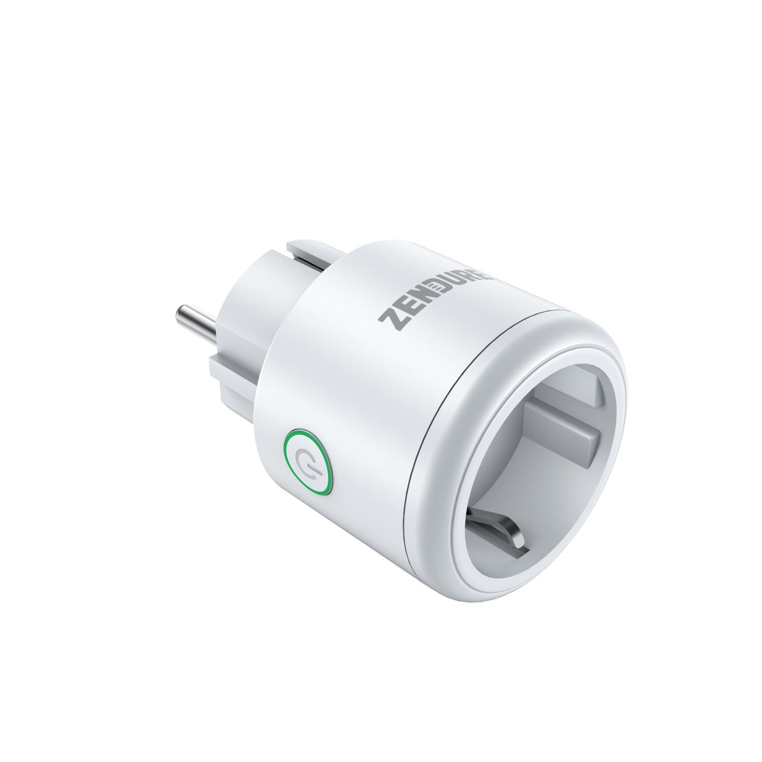 Zendure WLAN-Steckdose Zendure Satellite Smart Plug, 1-St., Sprachsteuerung, Stromüberwachungsprotokoll