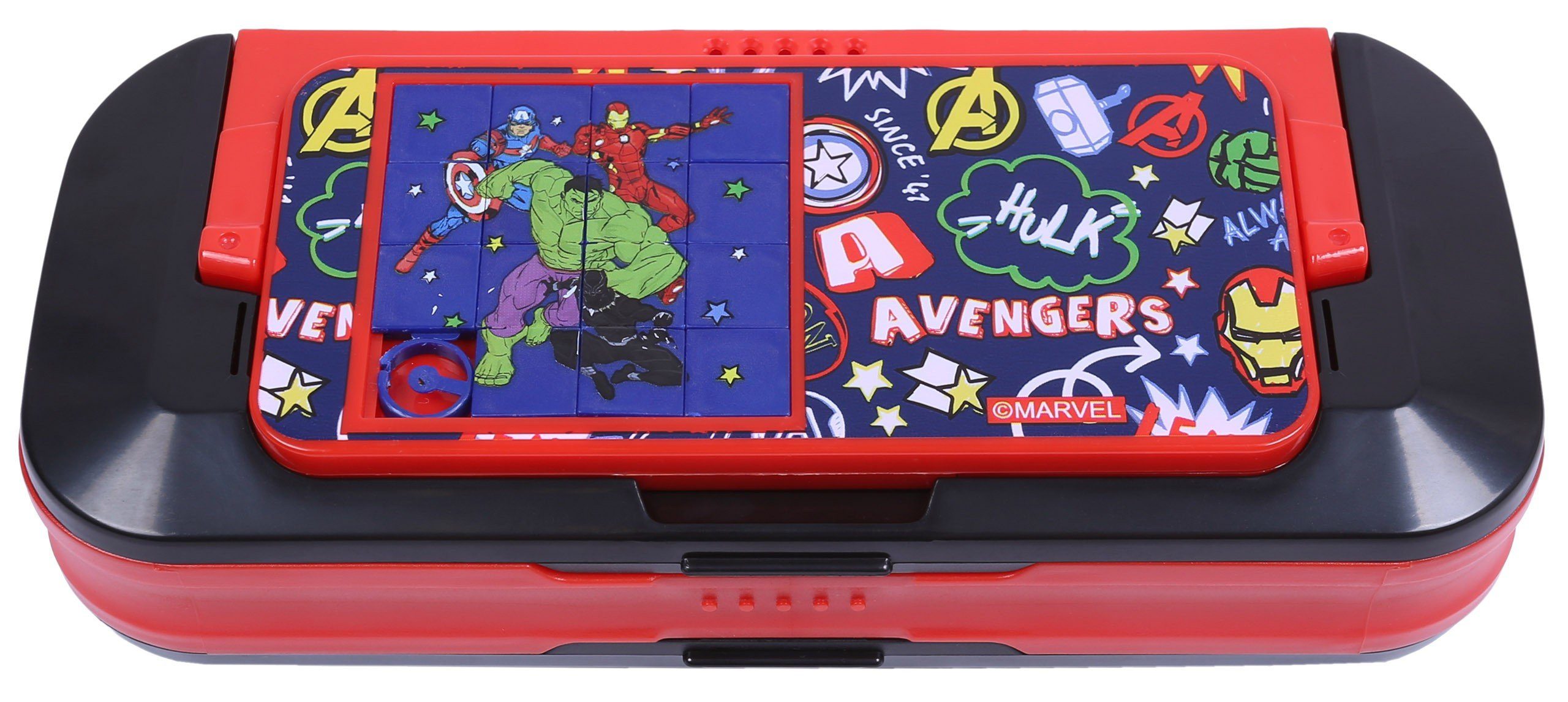 Sarcia.eu Пеналы Schwarz-rotes Пеналы aus Kunststoff AVENGERS MARVEL