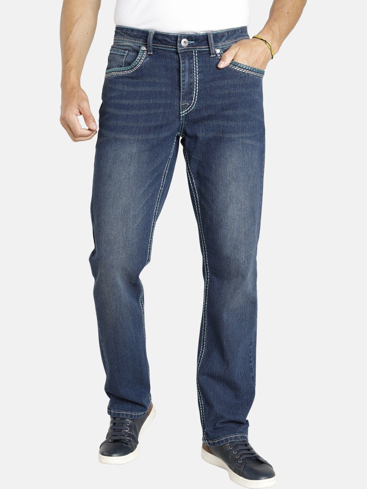 Jan Vanderstorm 5-Pocket-Jeans MORTEN Tiefbund Kollektion, +Fit