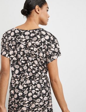 Taifun Jerseykleid Shirtkleid mit Floral-Print