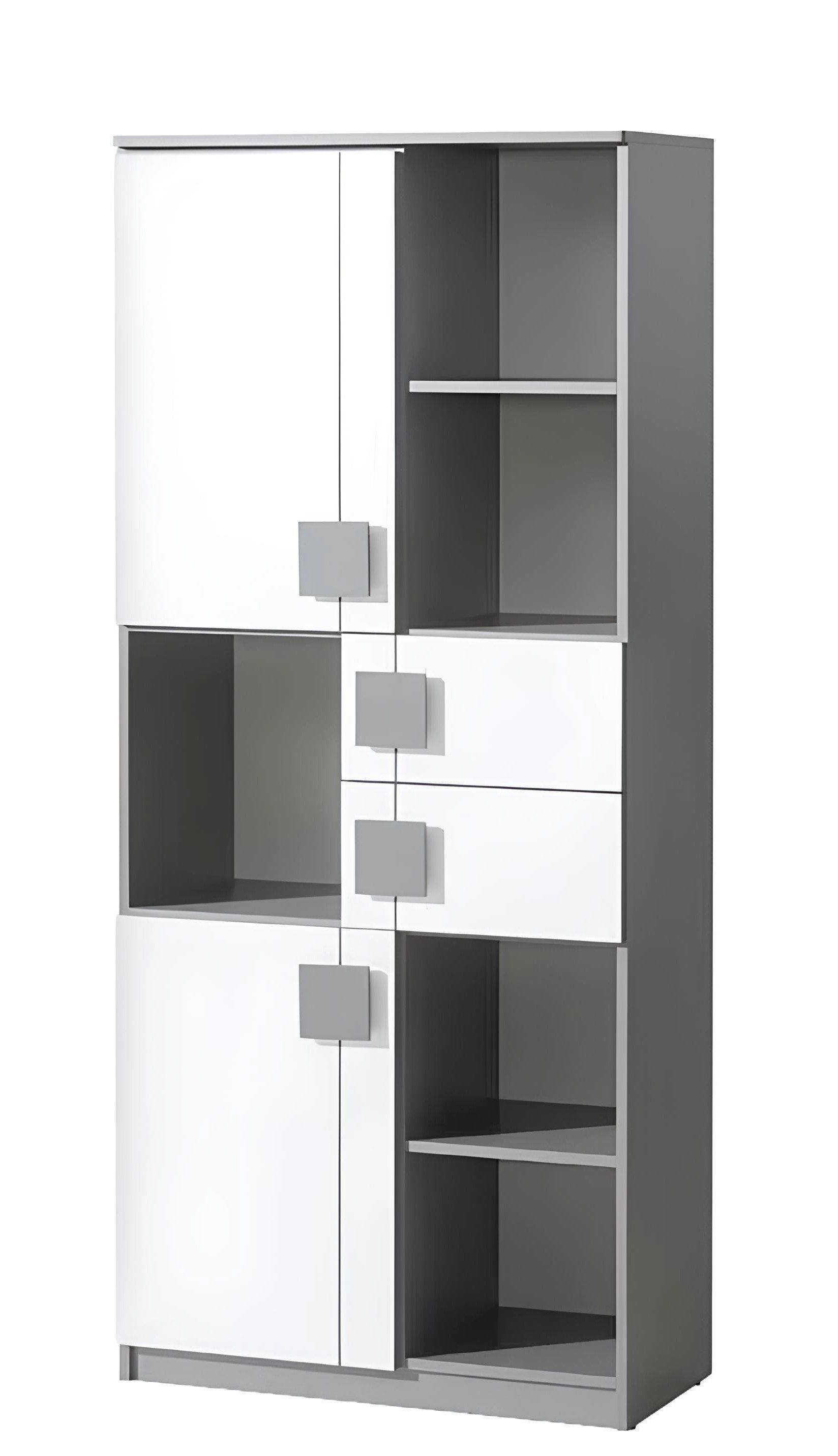 Kleiderschrank Büromöbel Aktenschrank Sonoma Eiche Massivholzschrank Kleiderschrank