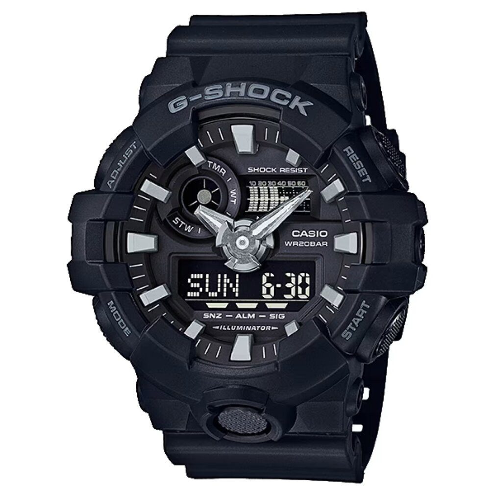 CASIO Luxusuhr G-Shock Mod. Übergroß, voll schwarz