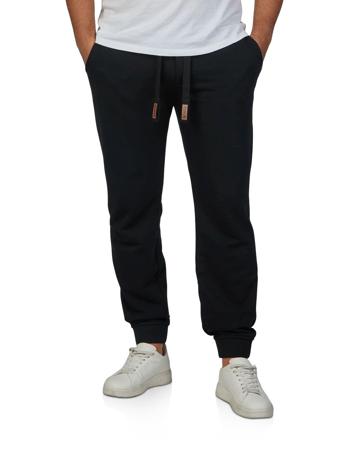 riverso Sweathose Herren Trainigshose RIVKasper Regular Fit Jogginghose aus pflegeleichter Baumwollmischung