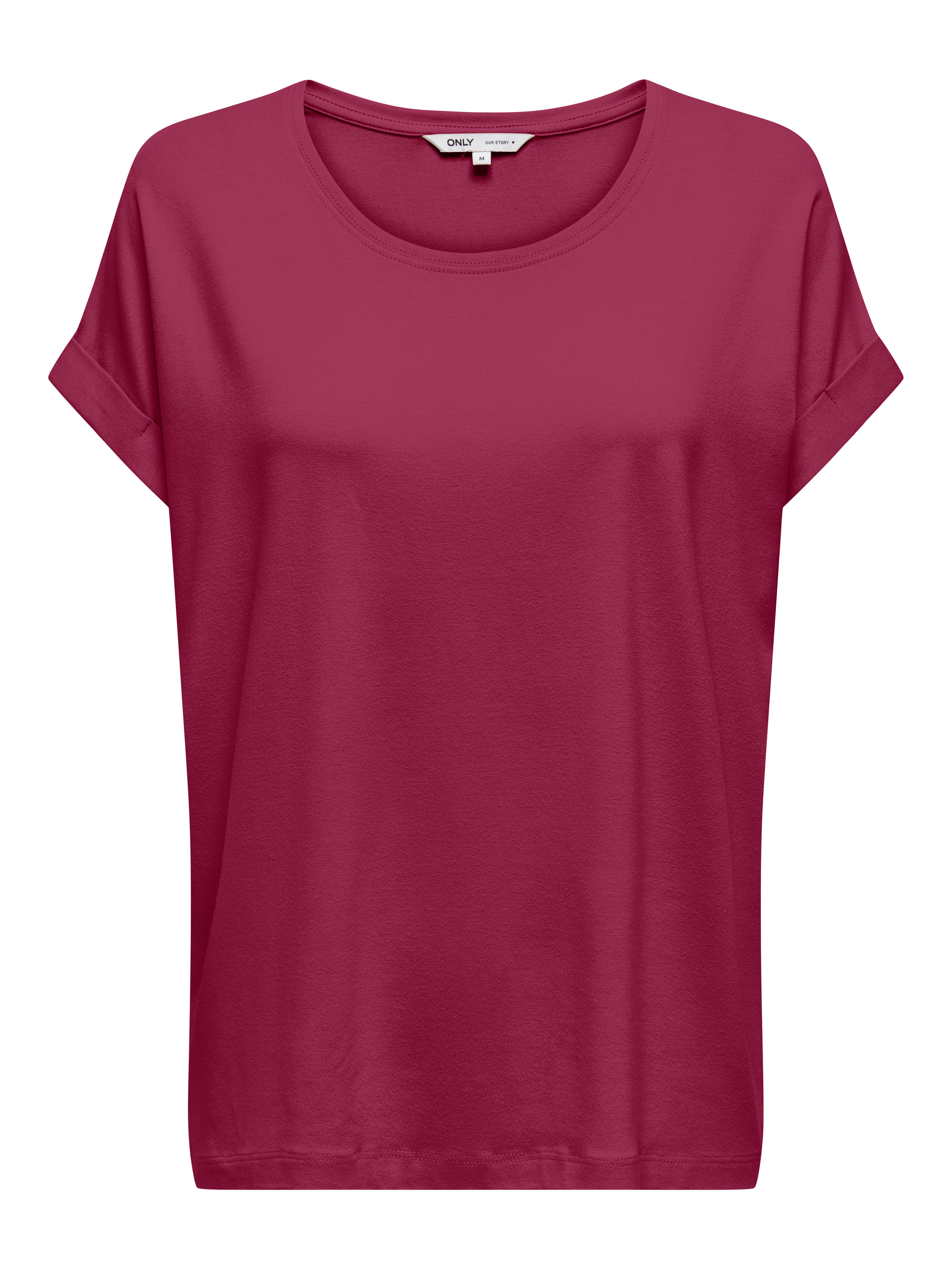 ONLY T-Shirt ONLMOSTER – Kurzarmshirt mit Aufschlag und klassischem Look un günstig online kaufen