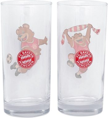 FC Bayern München Becher Glas Berni 2er-Set