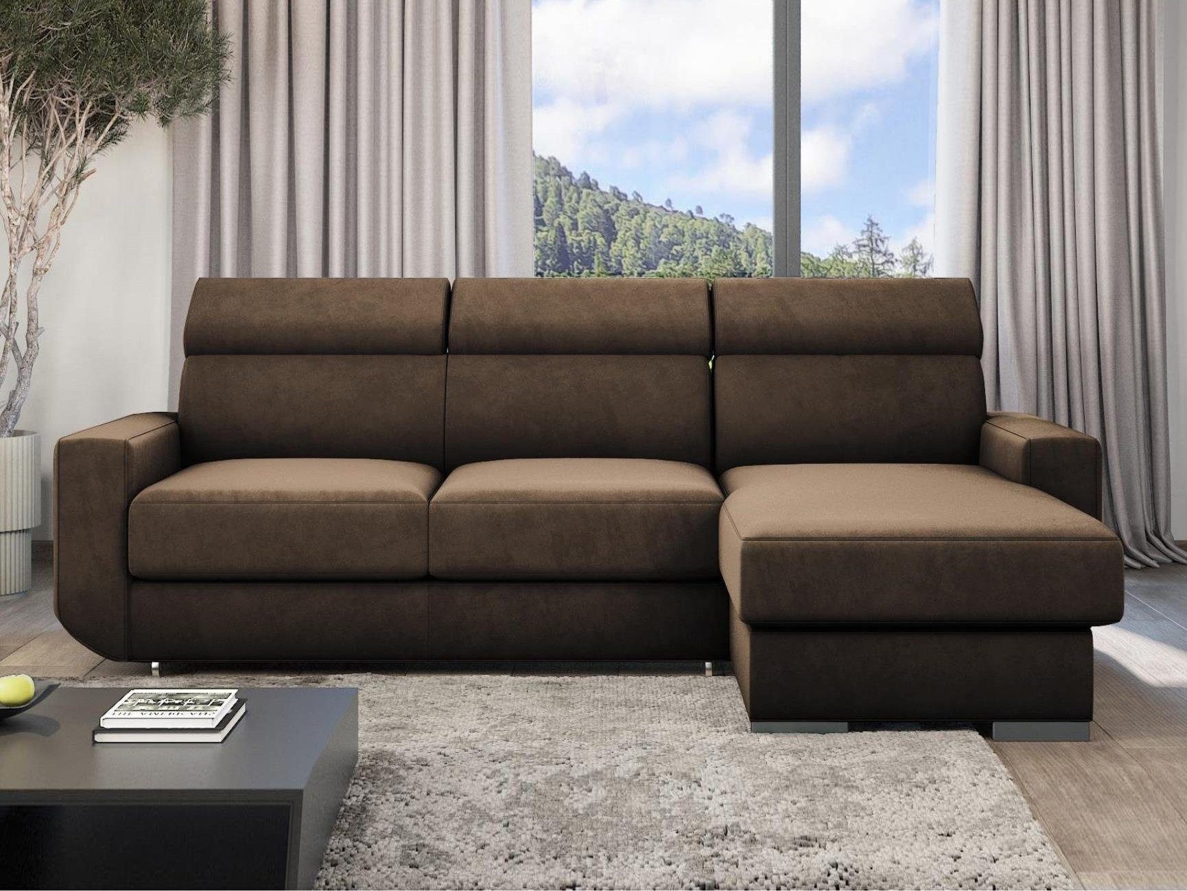 Beautysofa Ecksofa Bonny L, universelle L-Form günstig online kaufen