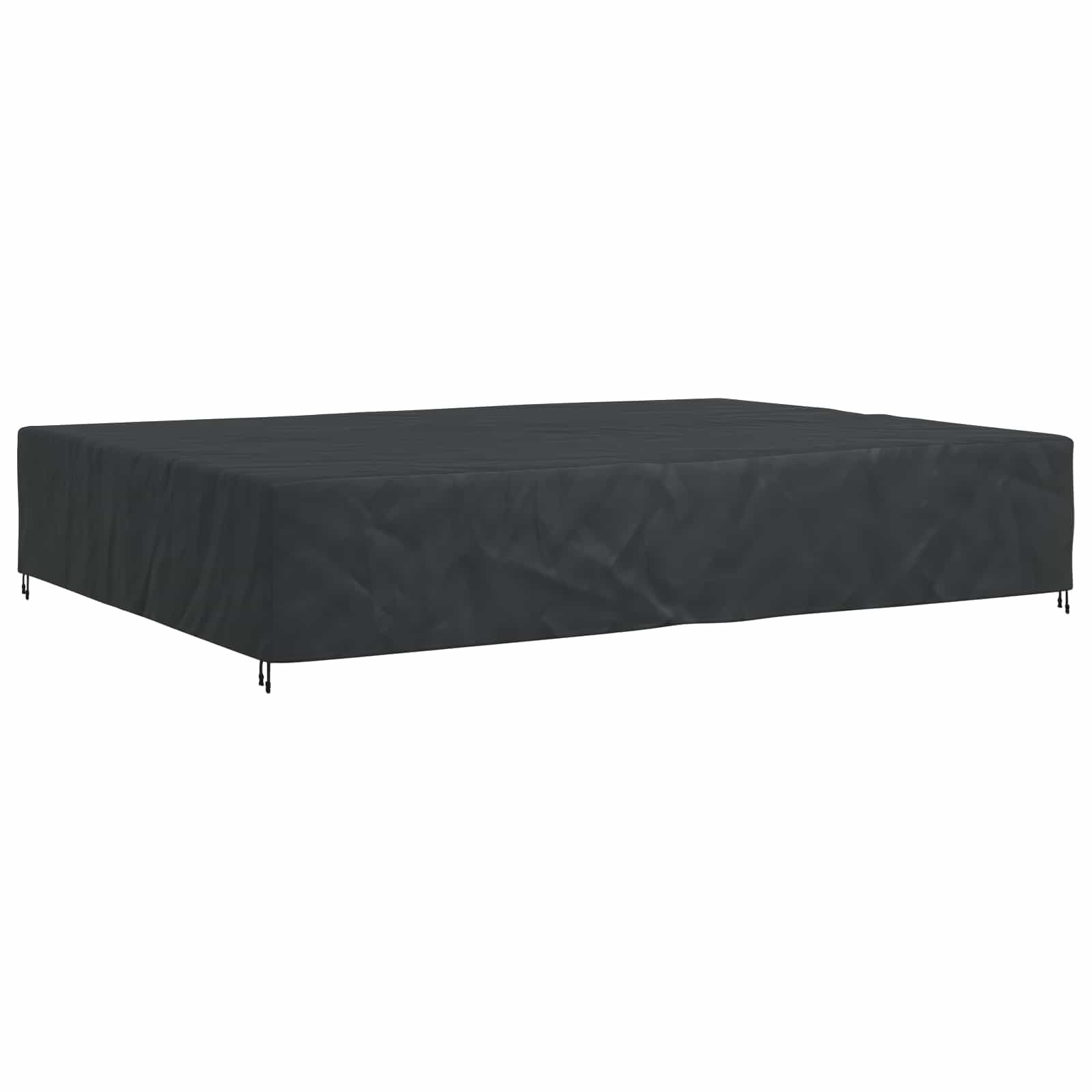 vidaXL Gartenmöbel-Schutzhülle Möbelbezug Uni Schwarz 350 x 260 x 90 cm 210D (1-St)