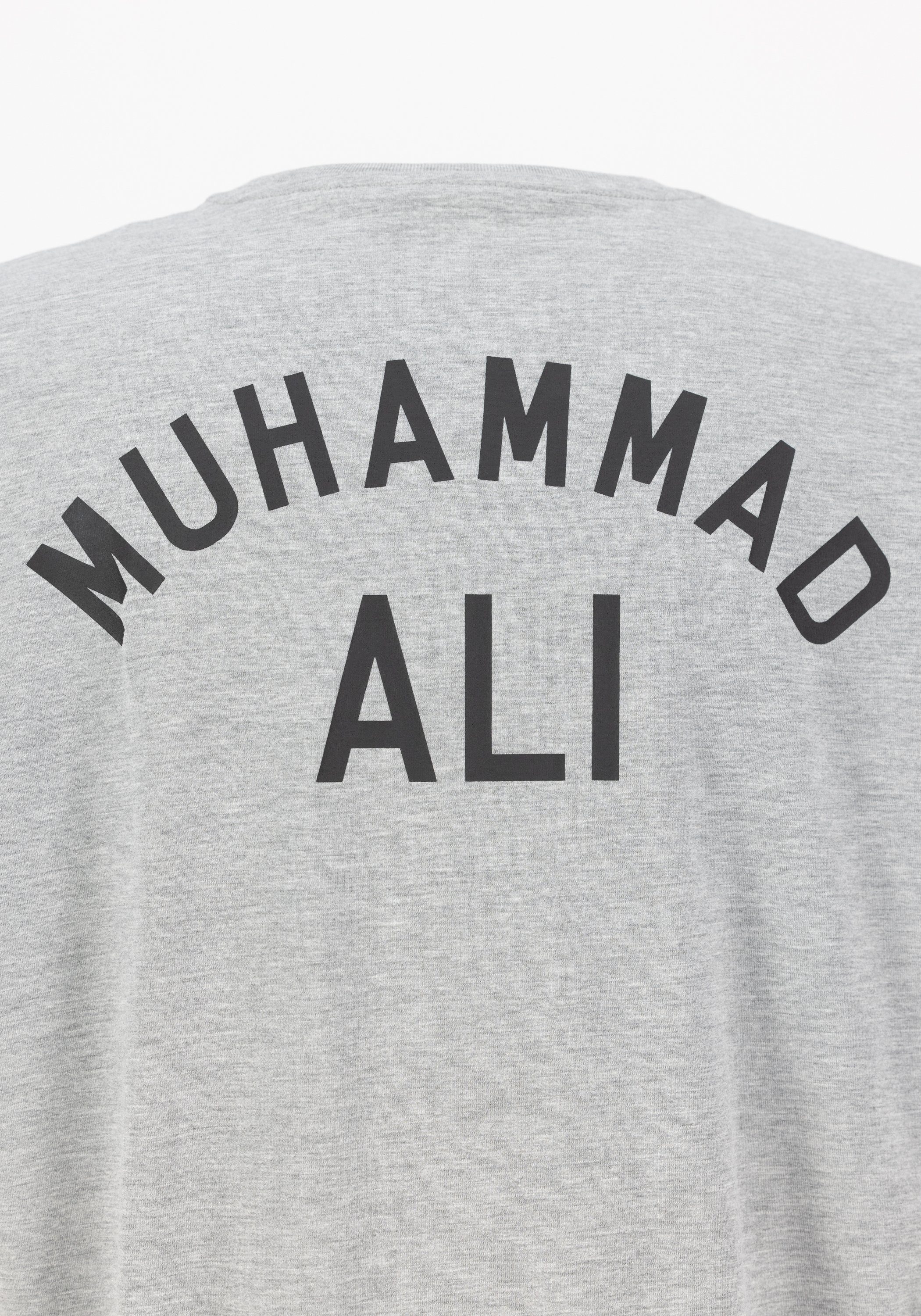 - T-Shirt Alpha Industries Men Ali grey heather T Muhammad Industries BP Alpha T-Shirts
