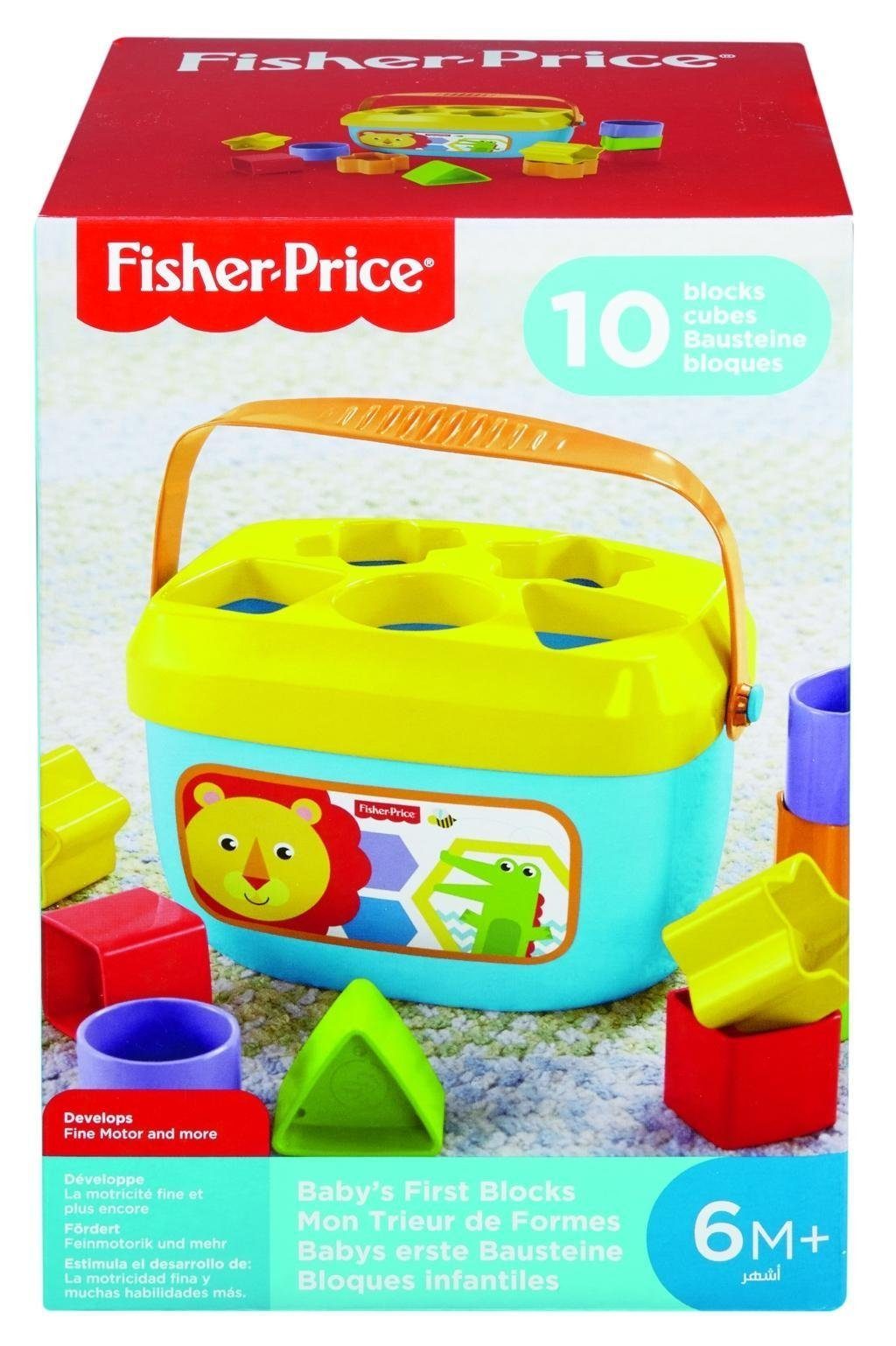 Mattel® Fisher-Price Babys erste Bausteine Spielbausteine