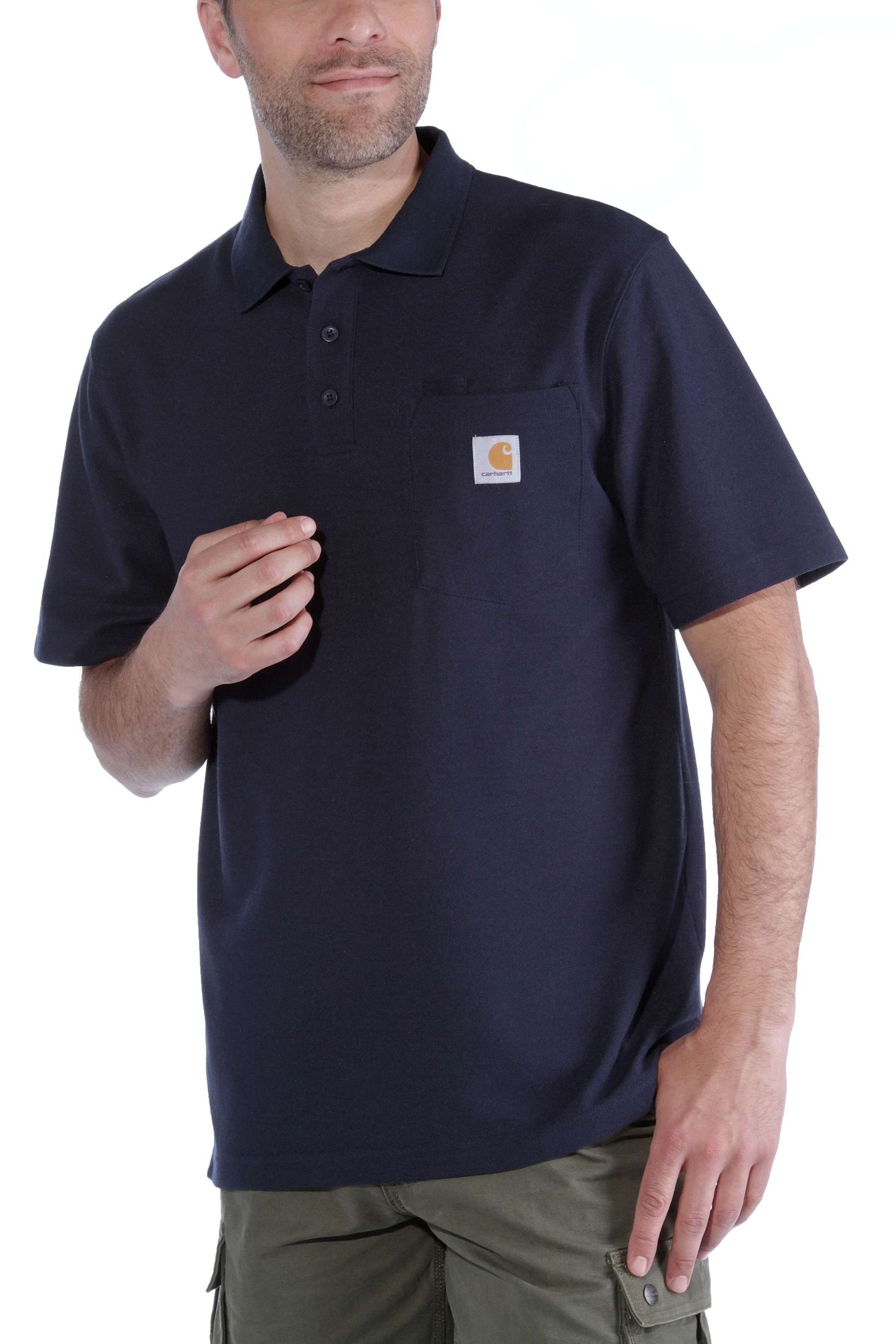 Carhartt Poloshirt WORK POCKET POLO S/S (1-tlg)