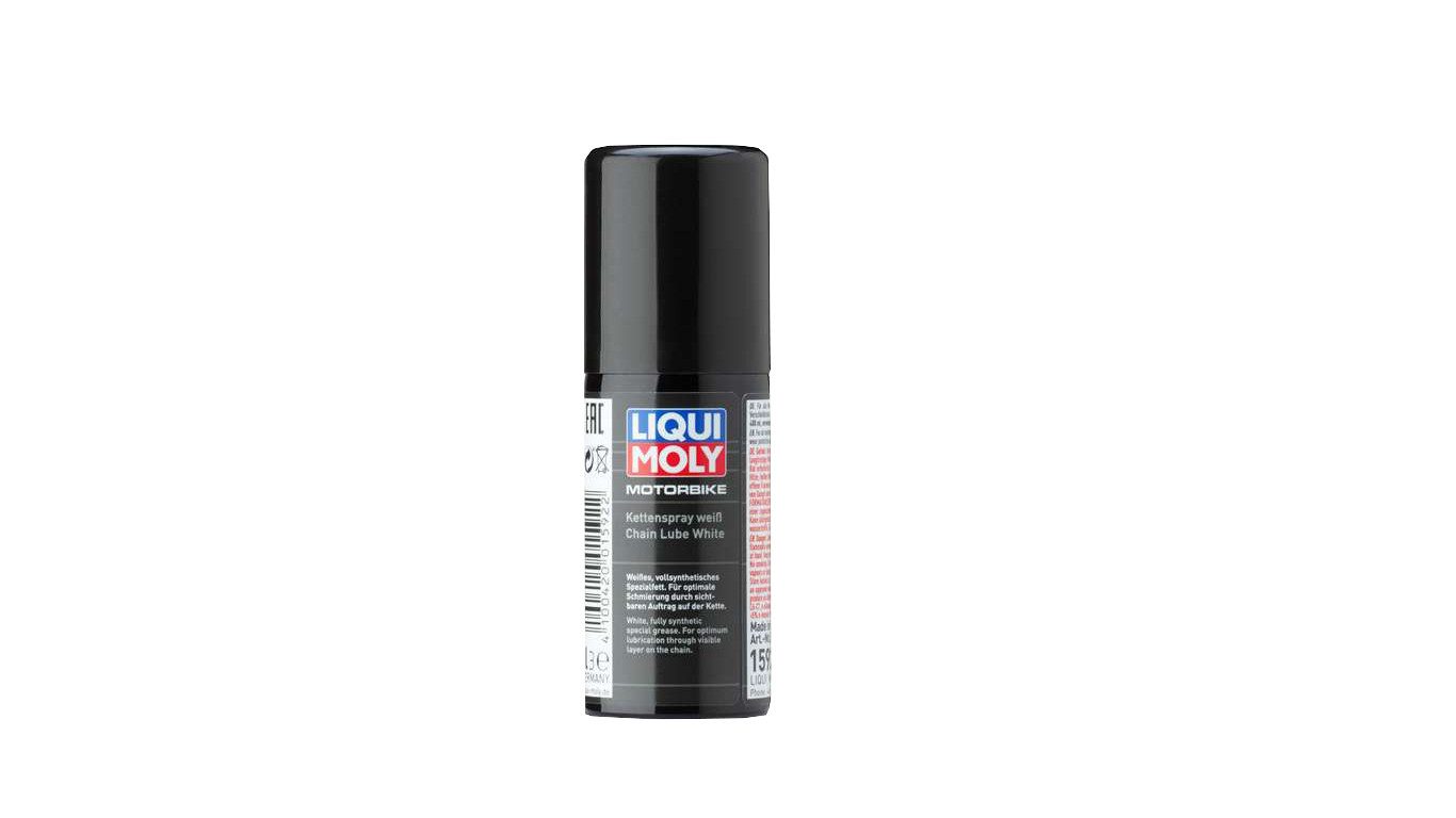 Liqui Moly Motorrad-Additiv Liqui Moly Motorbike Kettenspray weiß, 0.05 l, (1-St) Kettenspray