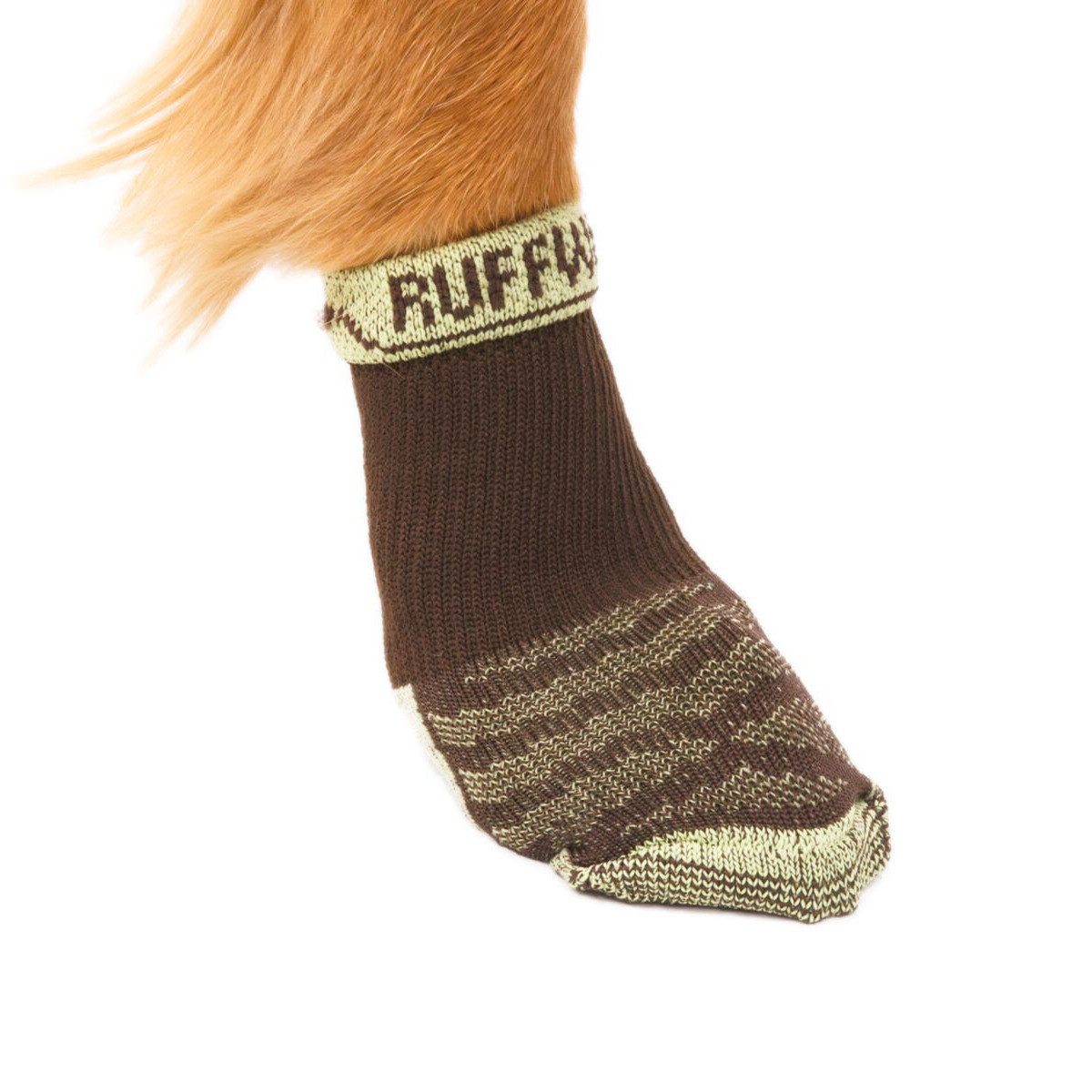 Ruffwear Pfotenschutz Hundesocken Bark'n Boot Socks Earth Brown