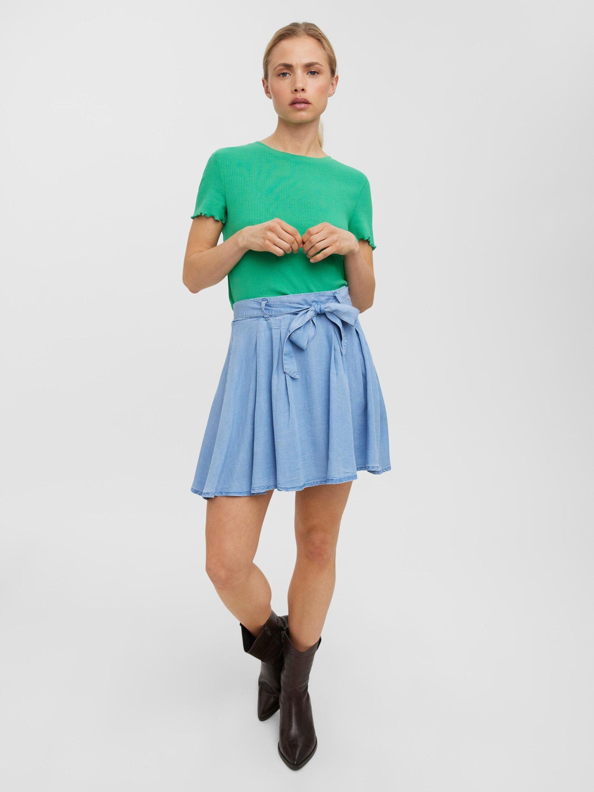 Vero Moda Faltenrock LILIANA (1-tlg) Falten