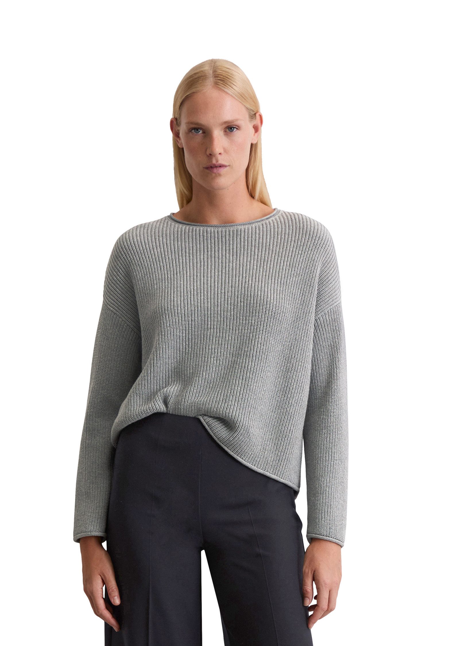 Marc O'Polo Strickpullover aus Heavy-Weight-Organic-Cotton günstig online kaufen