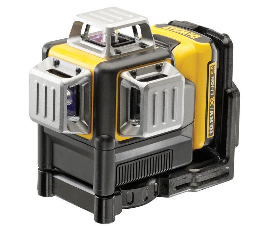 DeWalt Wasserwaage DEWALT Laser-Wasserwaage 12V DCE089D1R 15m 3x360° roter Strahl