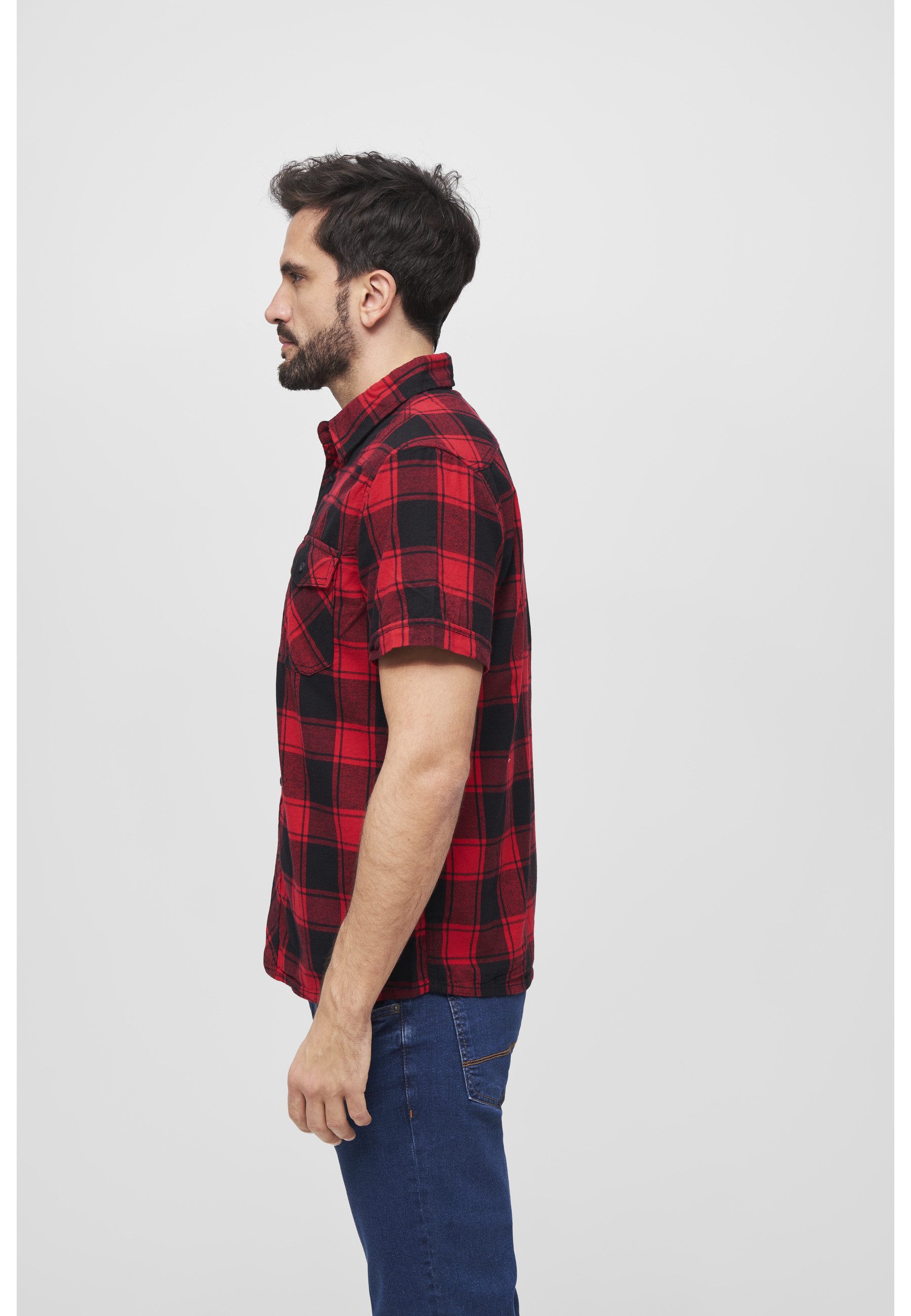 Brandit Karohemd Brandit Herren Checkshirt Halfsleeve (1-tlg)