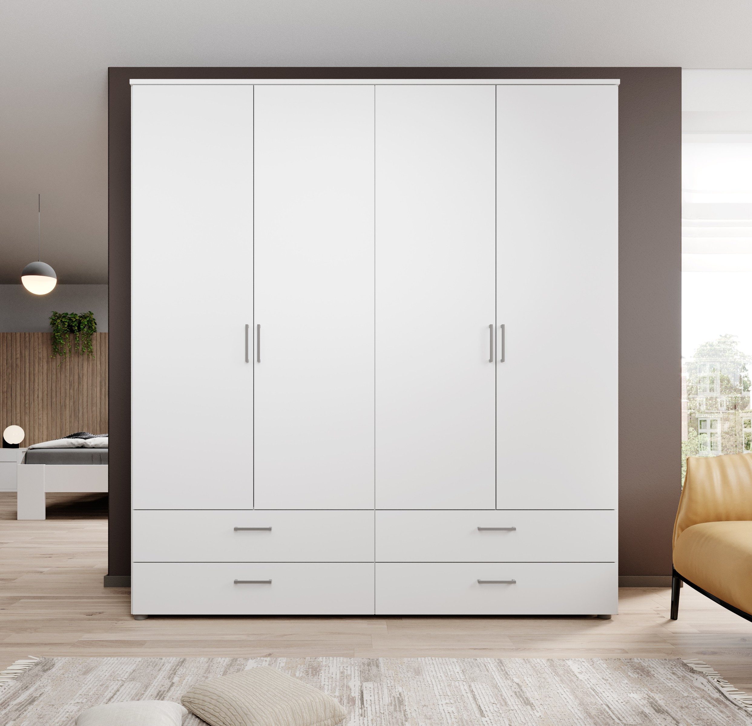 Pol-Power Kleiderschrank 183,1 x 198,6 x 48 cm (B/H/T)