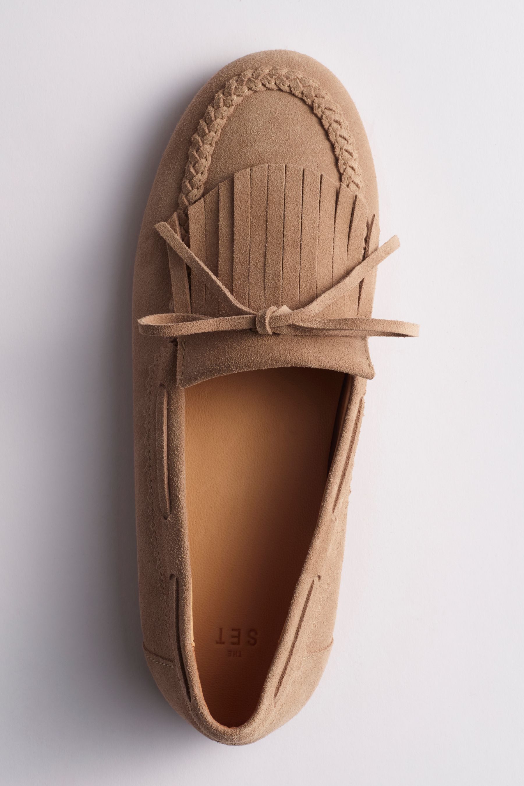 The Set The Set Loafer-Bootsschuhe aus Veloursleder Loafer (1-tlg)