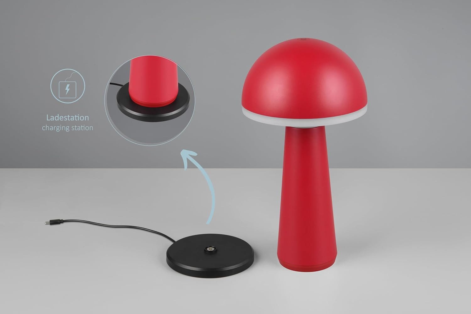 lightling LED Tischleuchte Florian, Touchfunktion, LED günstig online kaufen