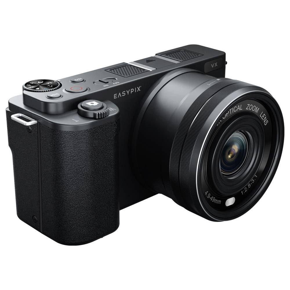 Easypix WiFi Bridge Kamera Kompaktkamera (Integrierter Akku, WiFi, 4K-Video, Full HD Video)