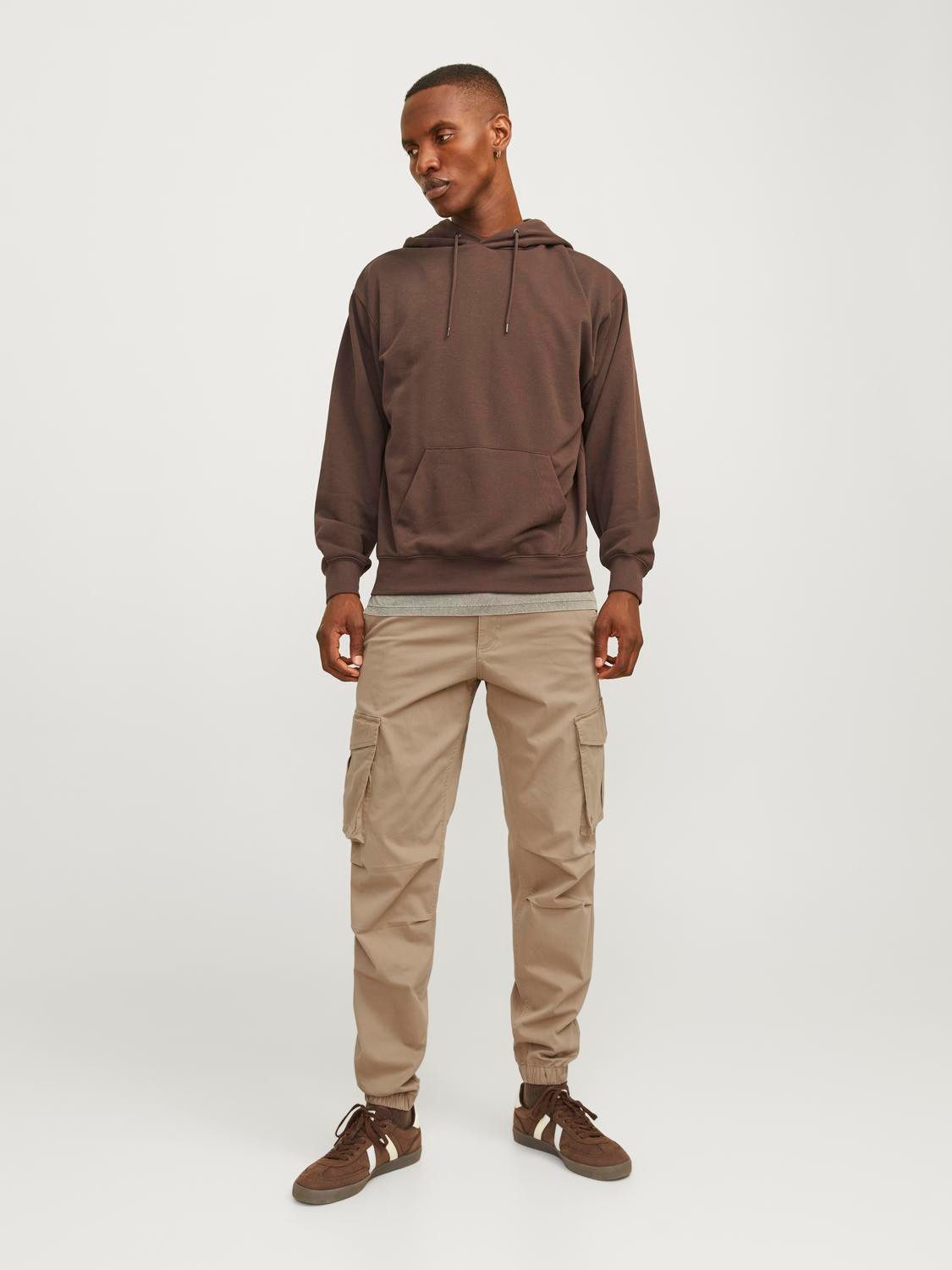 Jack & Jones Cargohose JPSTKANE NOAH CUFFED CARGO NOOS