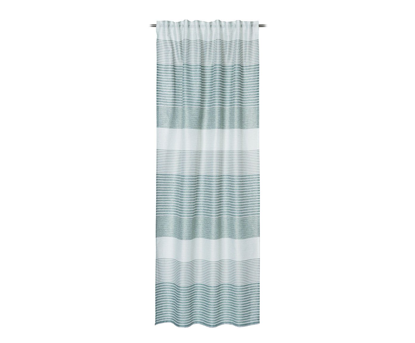 Gözze Vorhang GÖZZE Schlaufenschal BAJAZZO salbei BH 140x245 cm grün Vorhang
