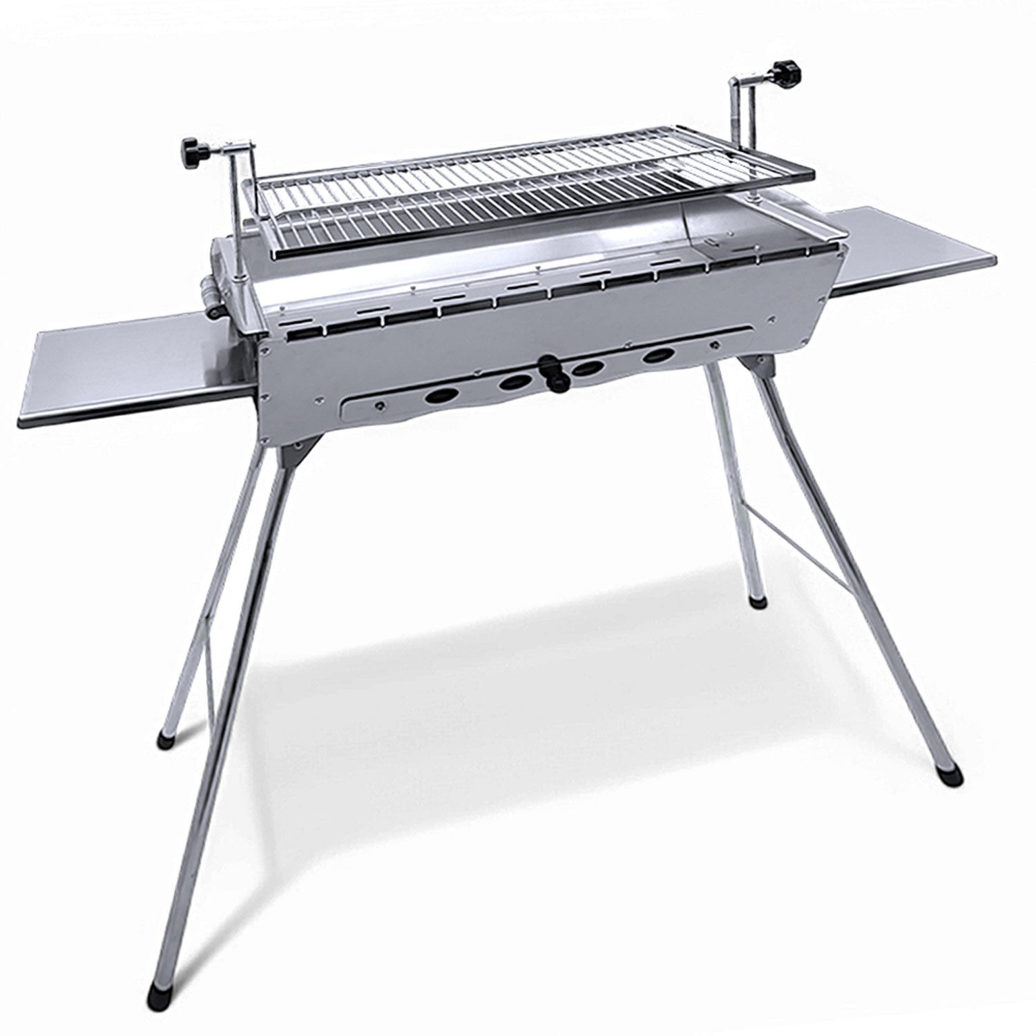 Grillpeter Holzkohlegrill Mangal Edelstahl Astana 2mm rostfrei Schaschlik