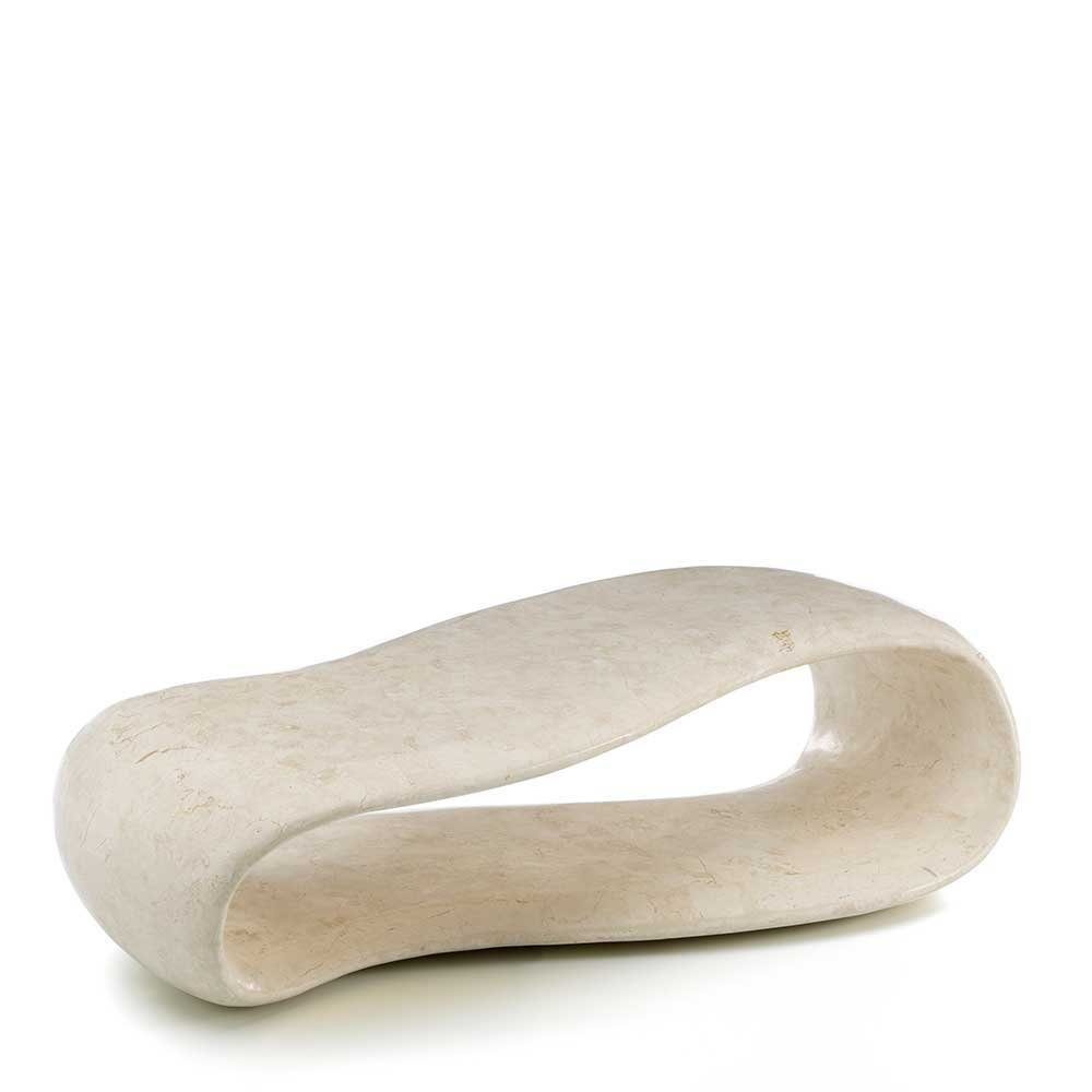 Pharao24 Couchtisch Saridio, mit gebogener Tischplatte günstig online kaufen