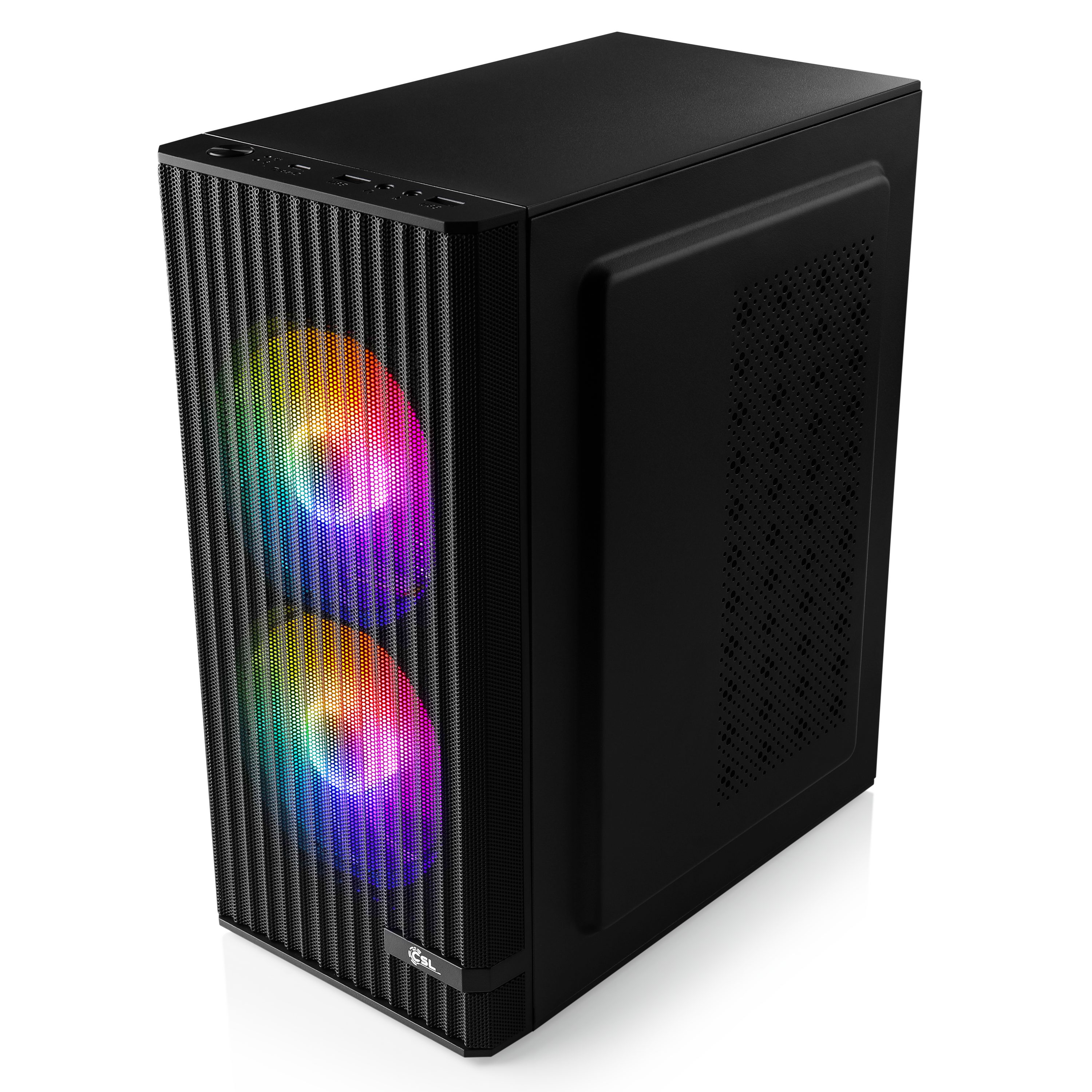 CSL Spectrum V25275W PC-Komplettsystem (27", AMD Ryzen 7 5700X, GeForce RTX 3050, 32 GB RAM, 1000 GB SSD) – Bild 3 von 5