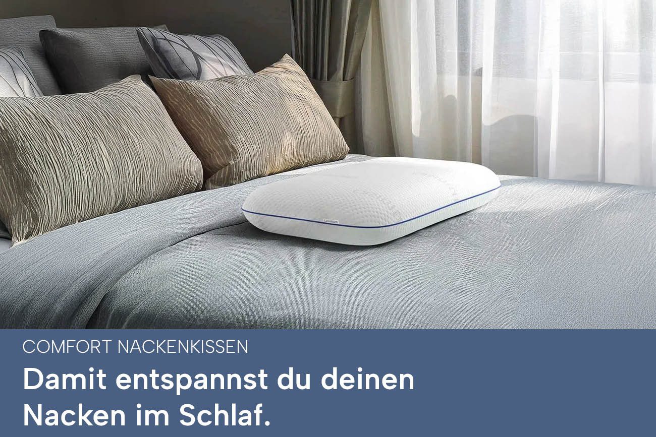 casimum Nackenstützkissen COMFORT Nackenkissen klassische Form & große Lieg günstig online kaufen