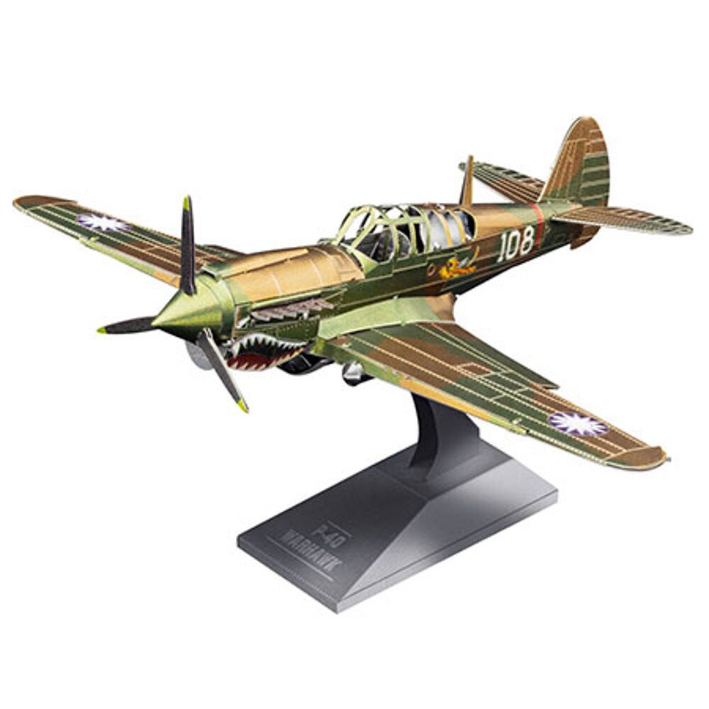 Puzzle Metal Earth, P-40 Warhawk - 3D Metall Puzzle