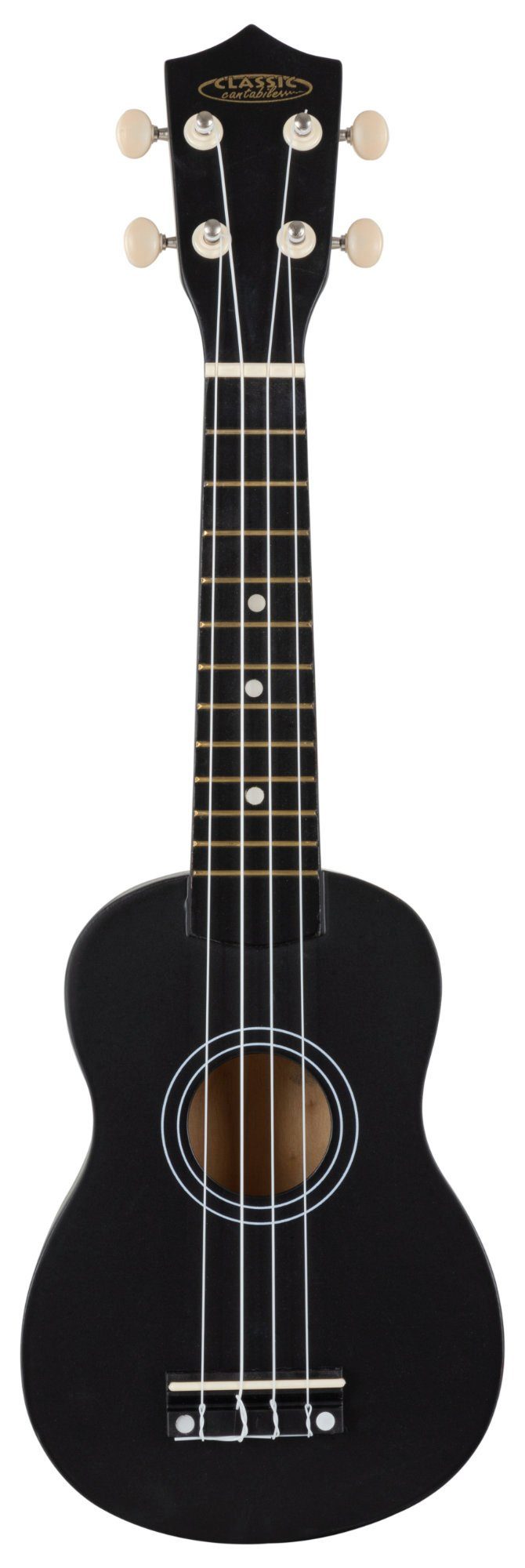 Classic Cantabile Ukulele US-50, Sopranukulele, Ukulele mit 12 Bünden