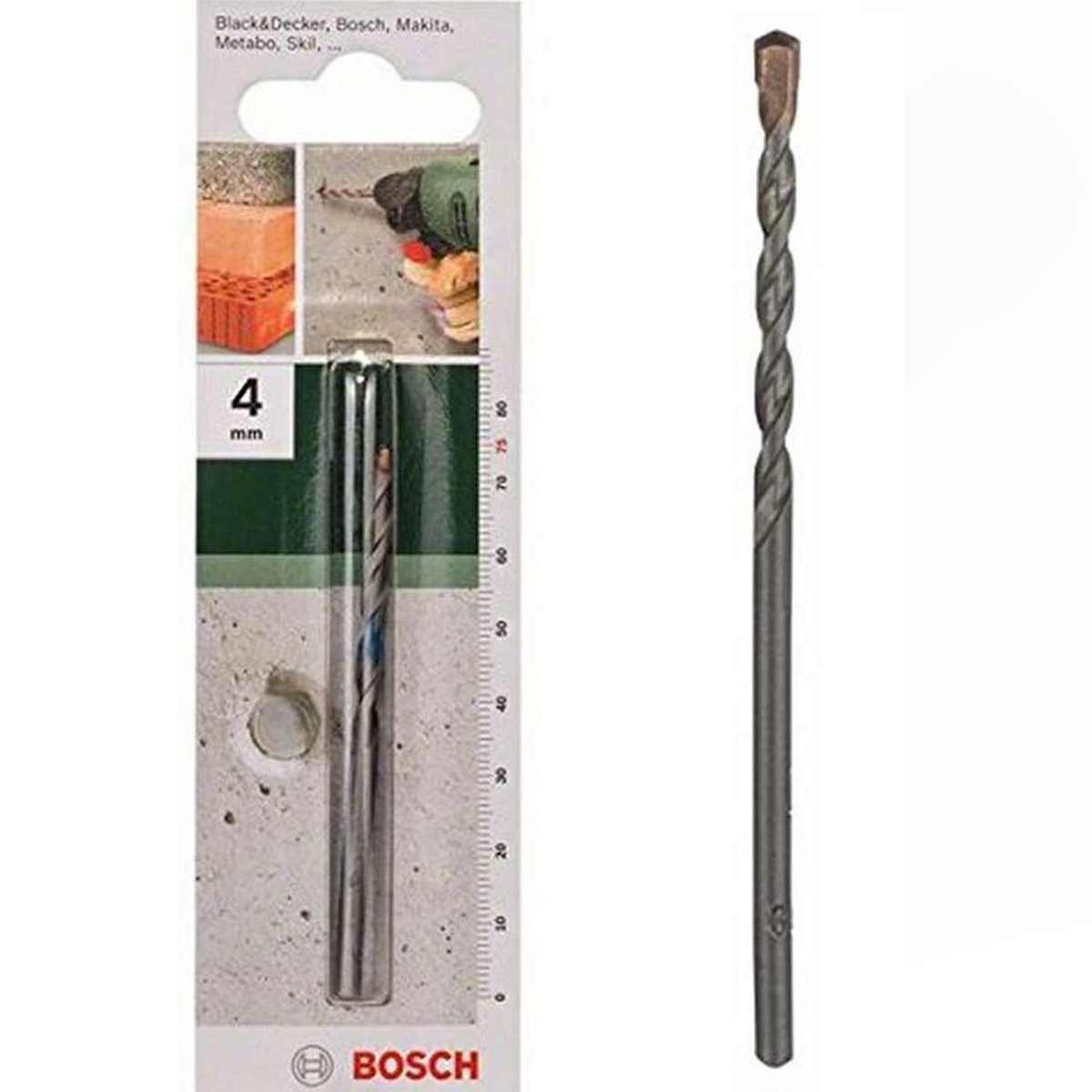 BOSCH Betonbohrer Bosch Betonbohrer Ø 4 mm HM Bohrspitze 2609255401