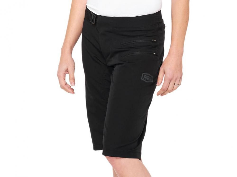 Fahrradhose 100% Airmatic Womens Shorts XL black - komfortable Trail-Bikeshorts fü