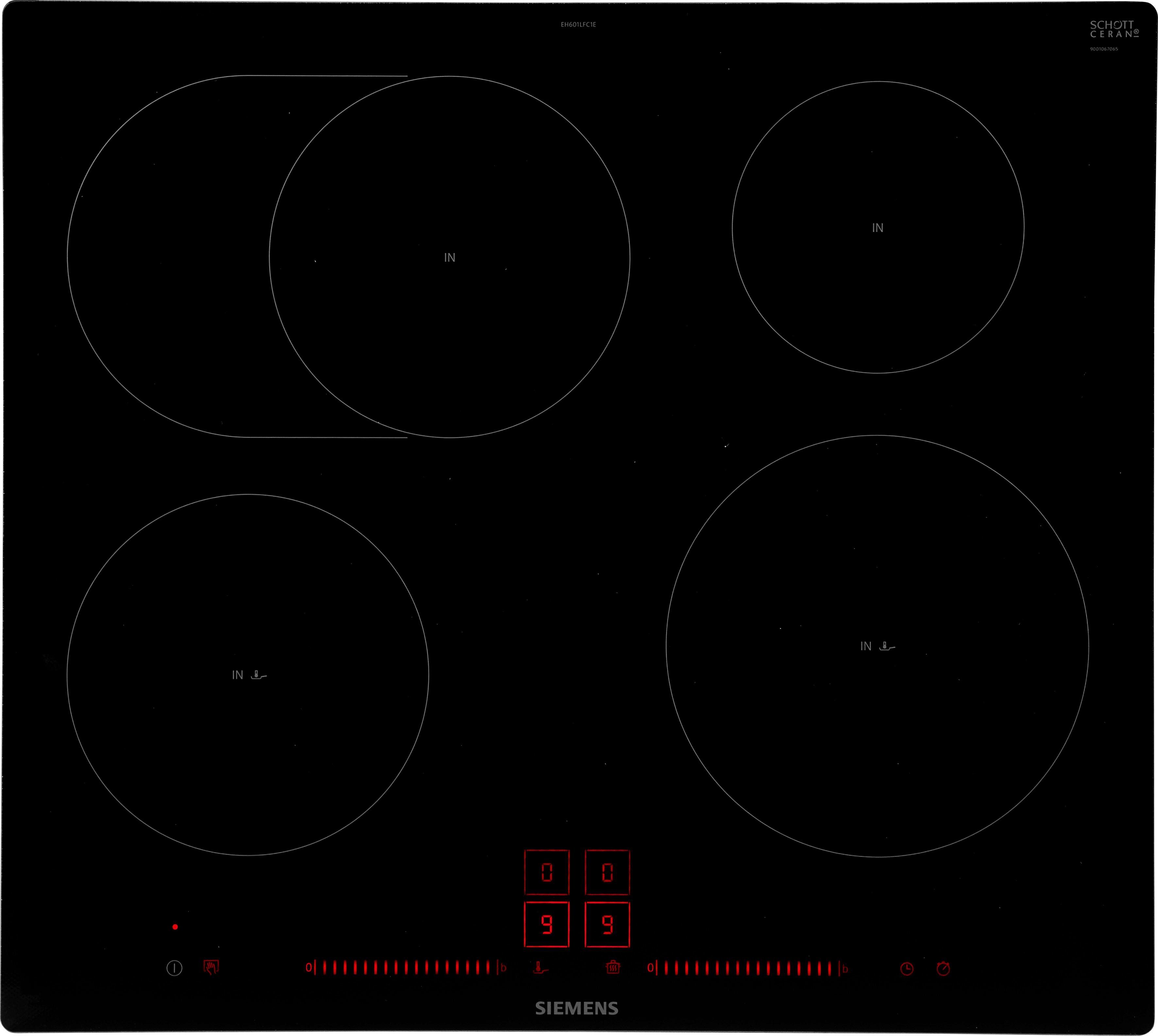 SIEMENS Induktions-Kochfeld von SCHOTT CERAN® iQ300 EH601LFC1E