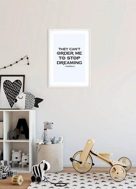 Komar Poster Cinderella Quote, Disney (1 St), Kinderzimmer, Schlafzimmer, Wohnzimmer