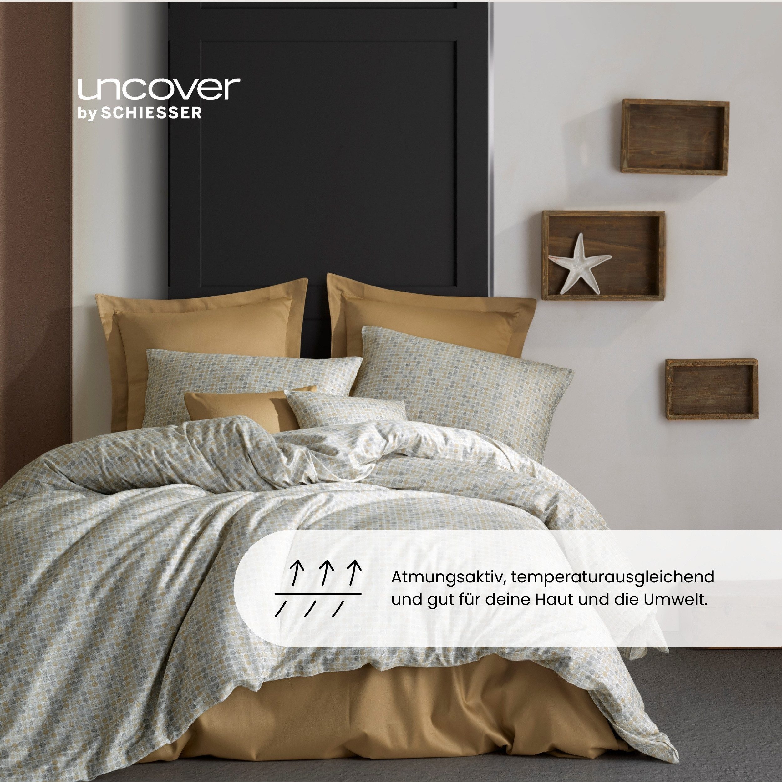 uncover by SCHIESSER Bettwäsche Punto aus günstig online kaufen