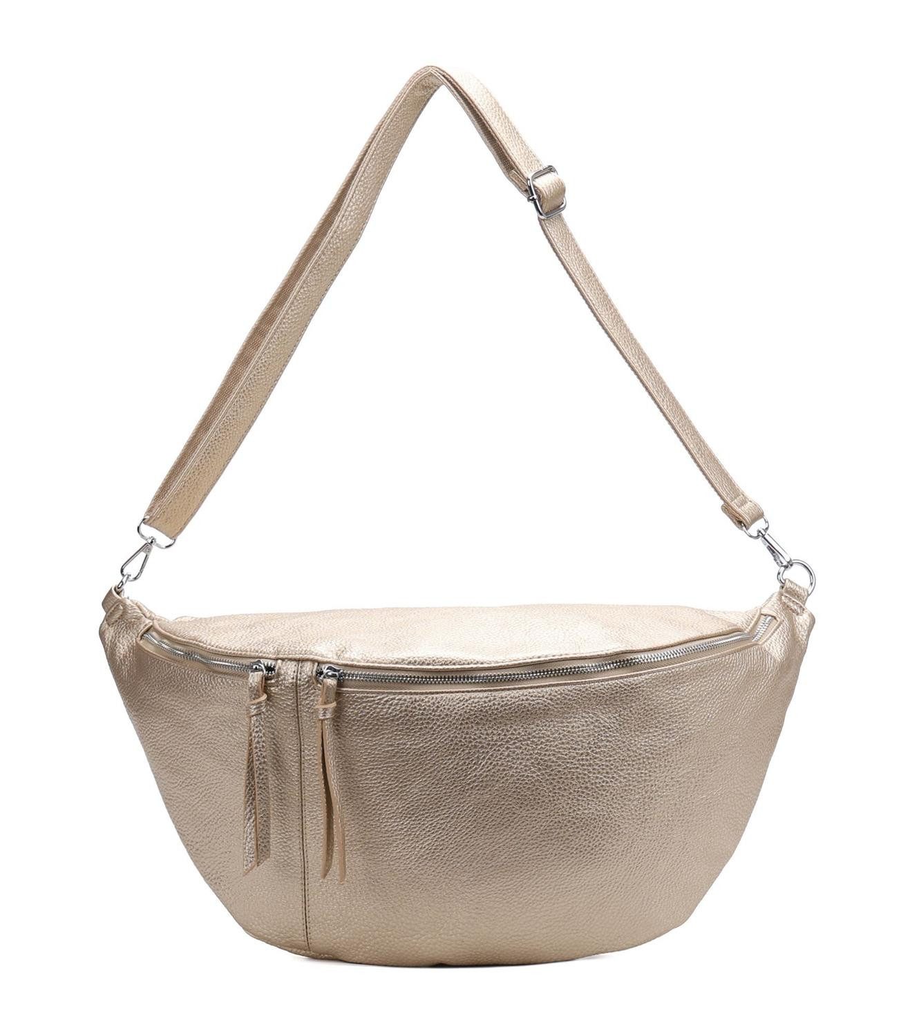 Schultertasche Damen XXL Tasche Gürteltasche Bodybag Brusttasche