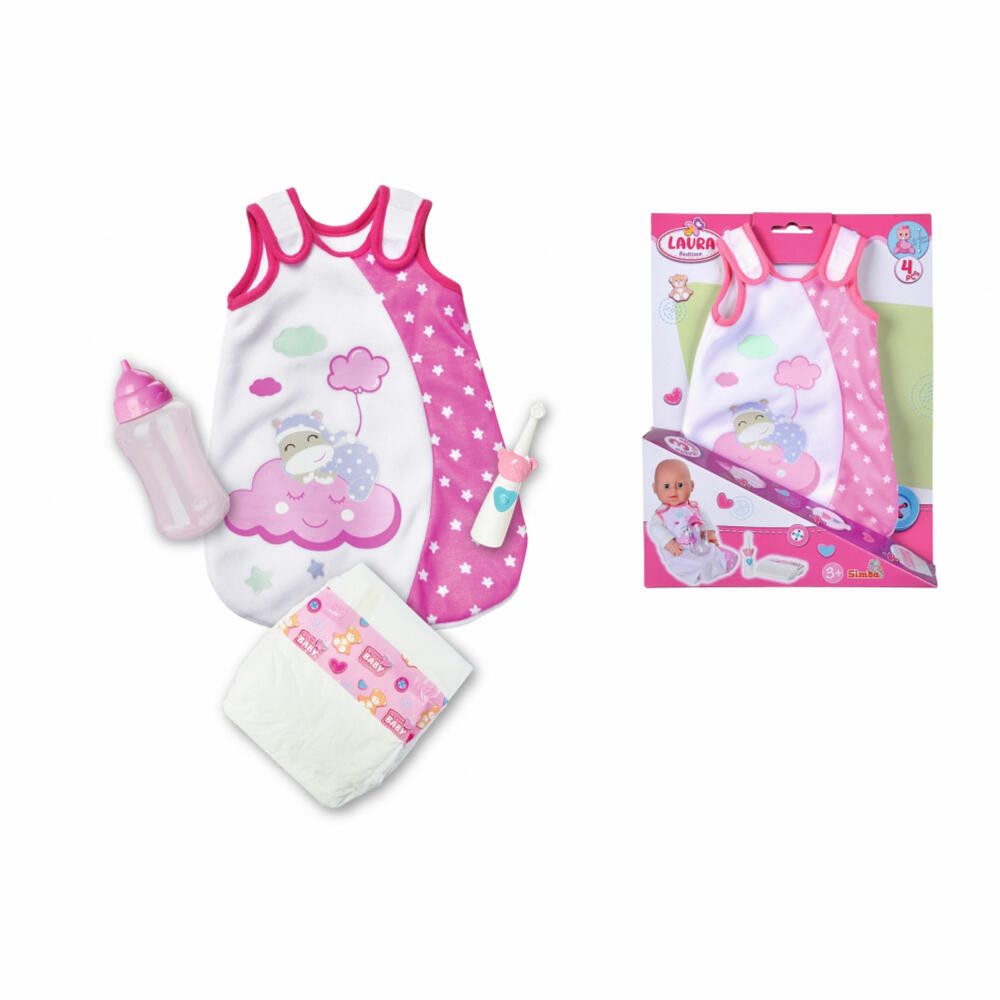 SIMBA Puppen Accessoires-Set Laura Gute Nacht Zubehör