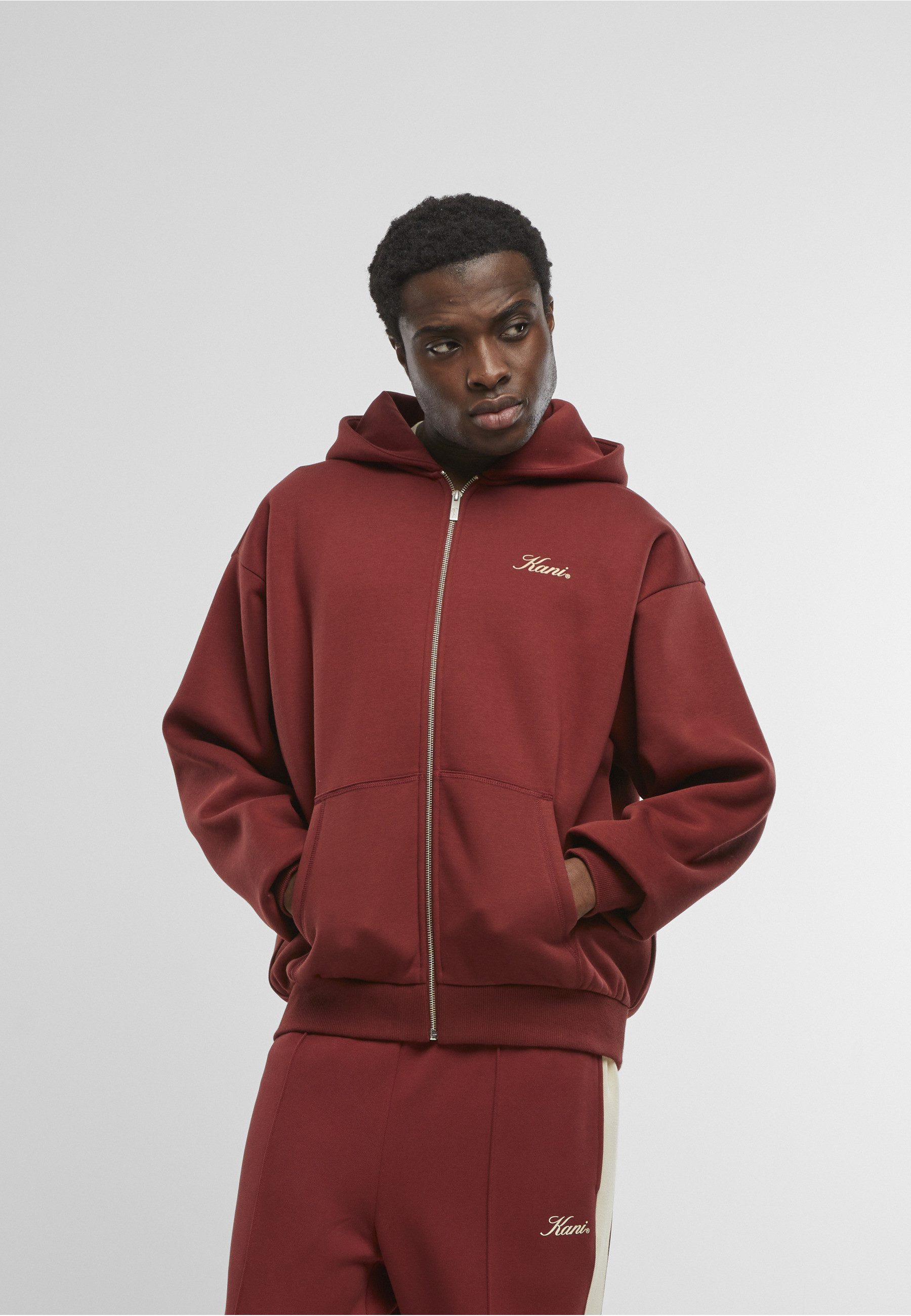 Karl Kani Sweatjacke Karl Kani Kani Script Emblem Zip Hoodie