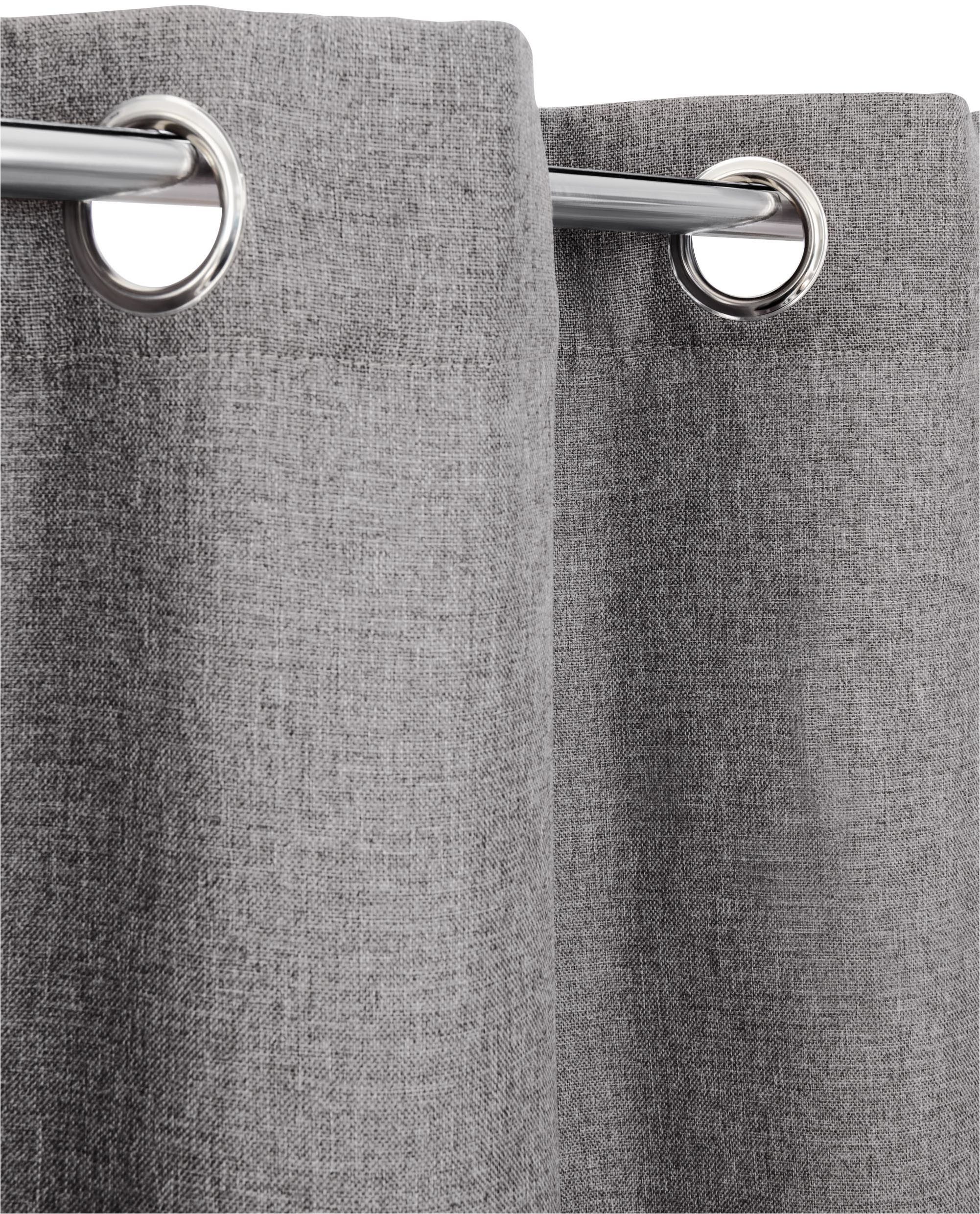 Kutti Vorhang Dimout (1 St), Ösen, verdunkelnd, Verdunkelung, Thermo, isoli günstig online kaufen
